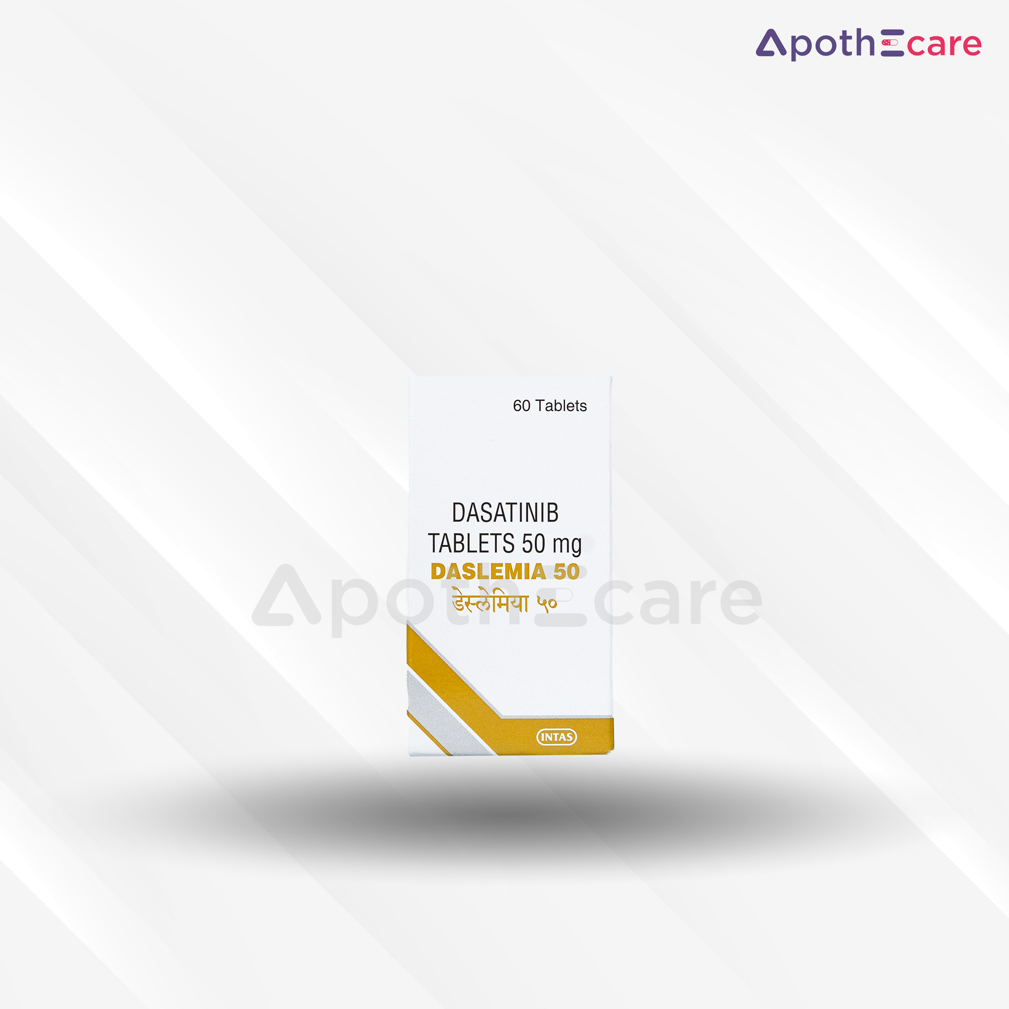 Daslemia 50mg pack of 60 Tablets, used for cancer treatment.