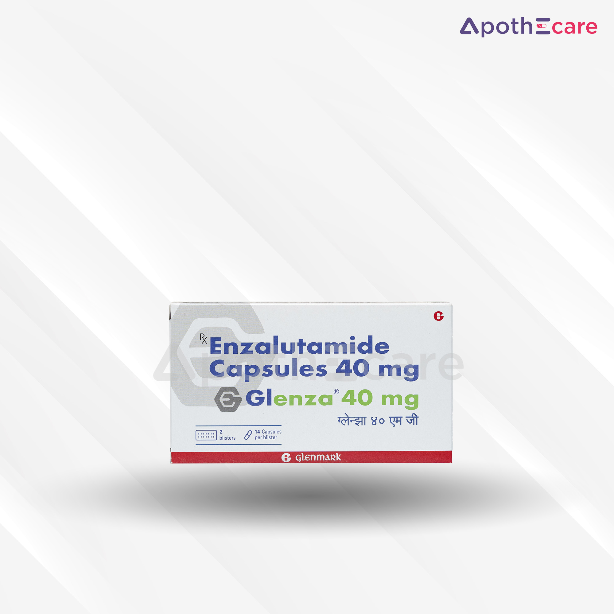 Glenza 40mg Tablet, a medication used in cancer treatment.