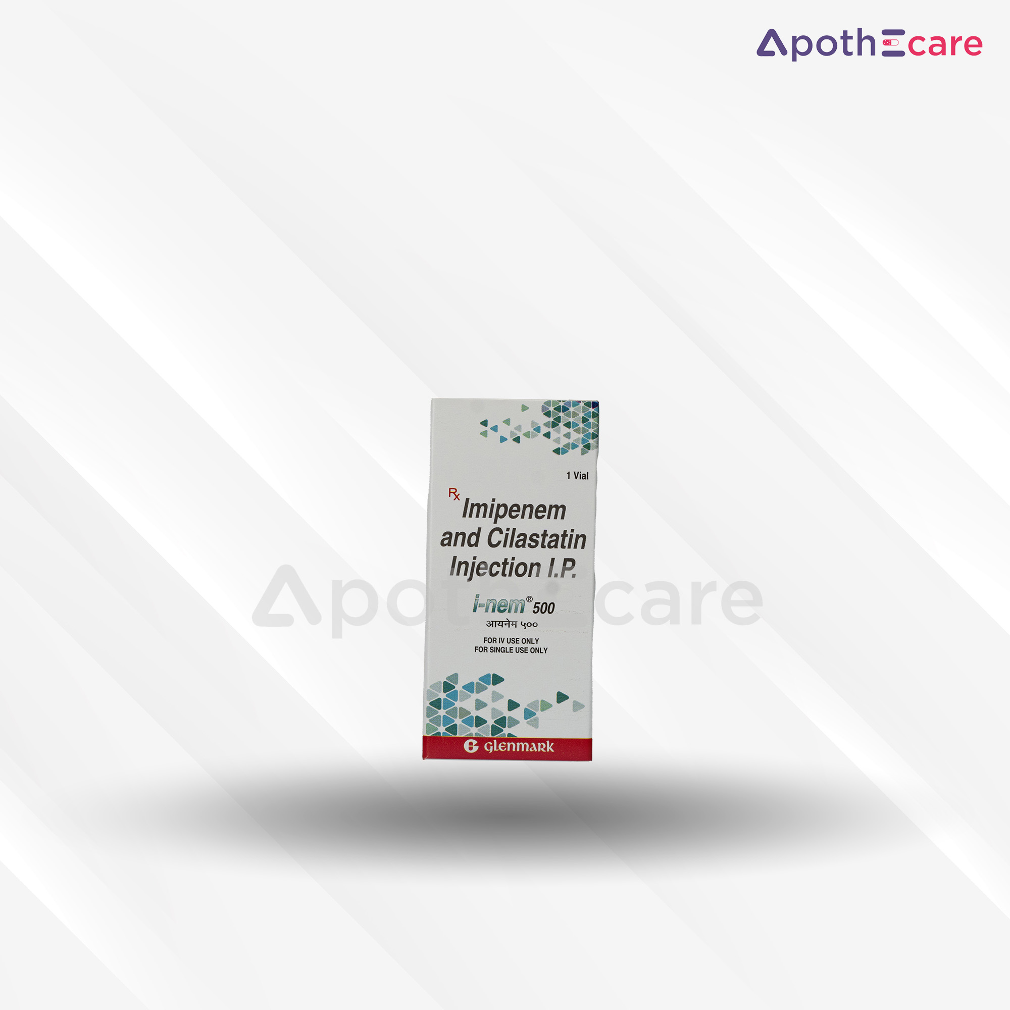 I-Nem 500mg Injection, is used for the treatment of bacterial infection.