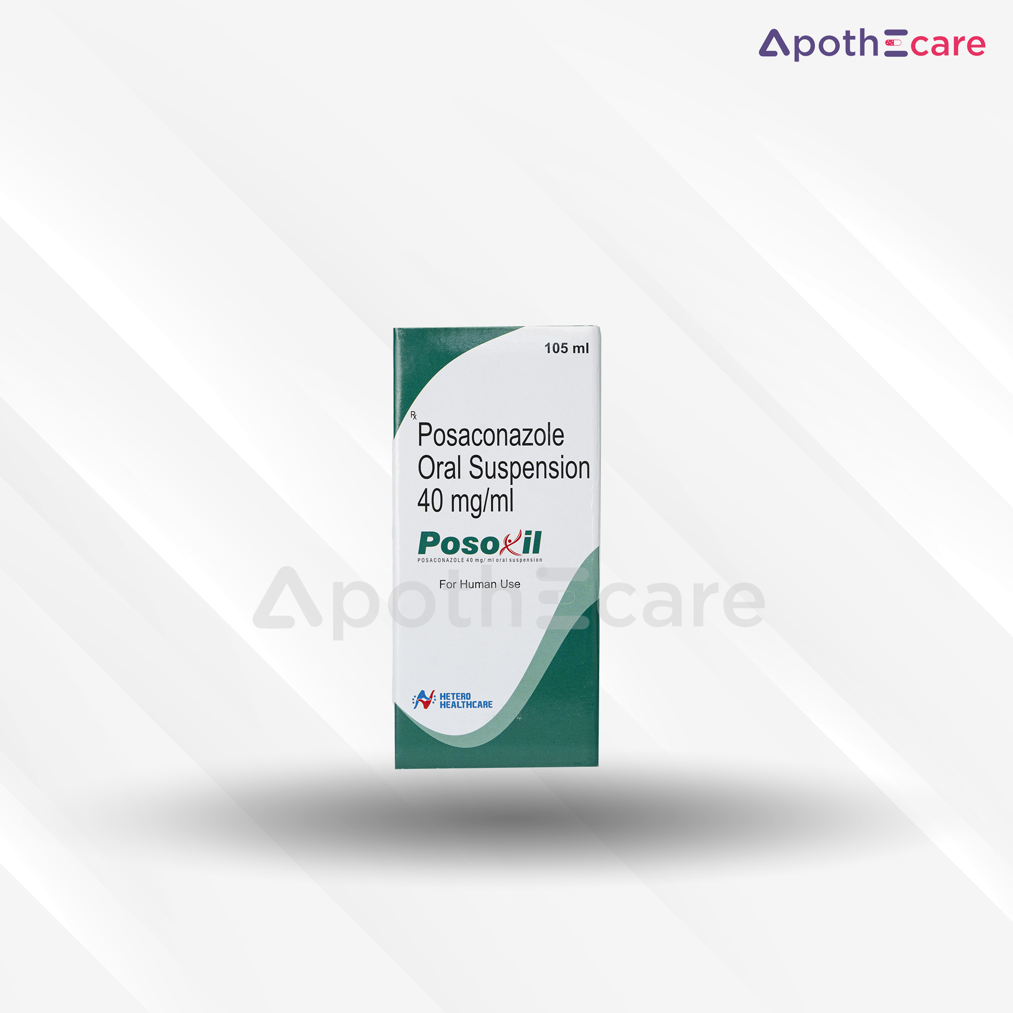 Posoxil syrup, used for treating fungal infections.