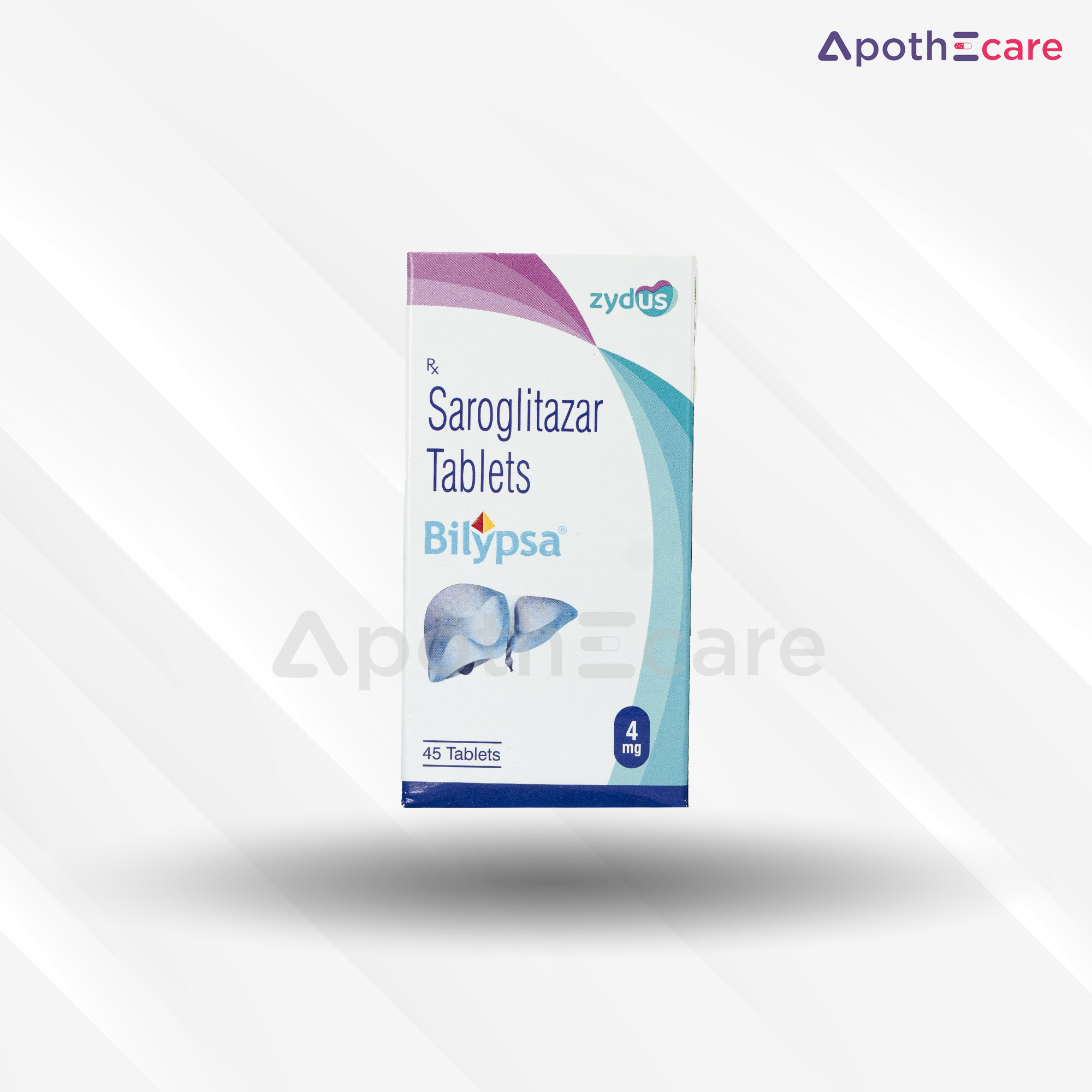 Bilypsa tablet, used to manage dyslipidemia and hypertriglyceridemia in patients with type 2 diabetes mellitus.