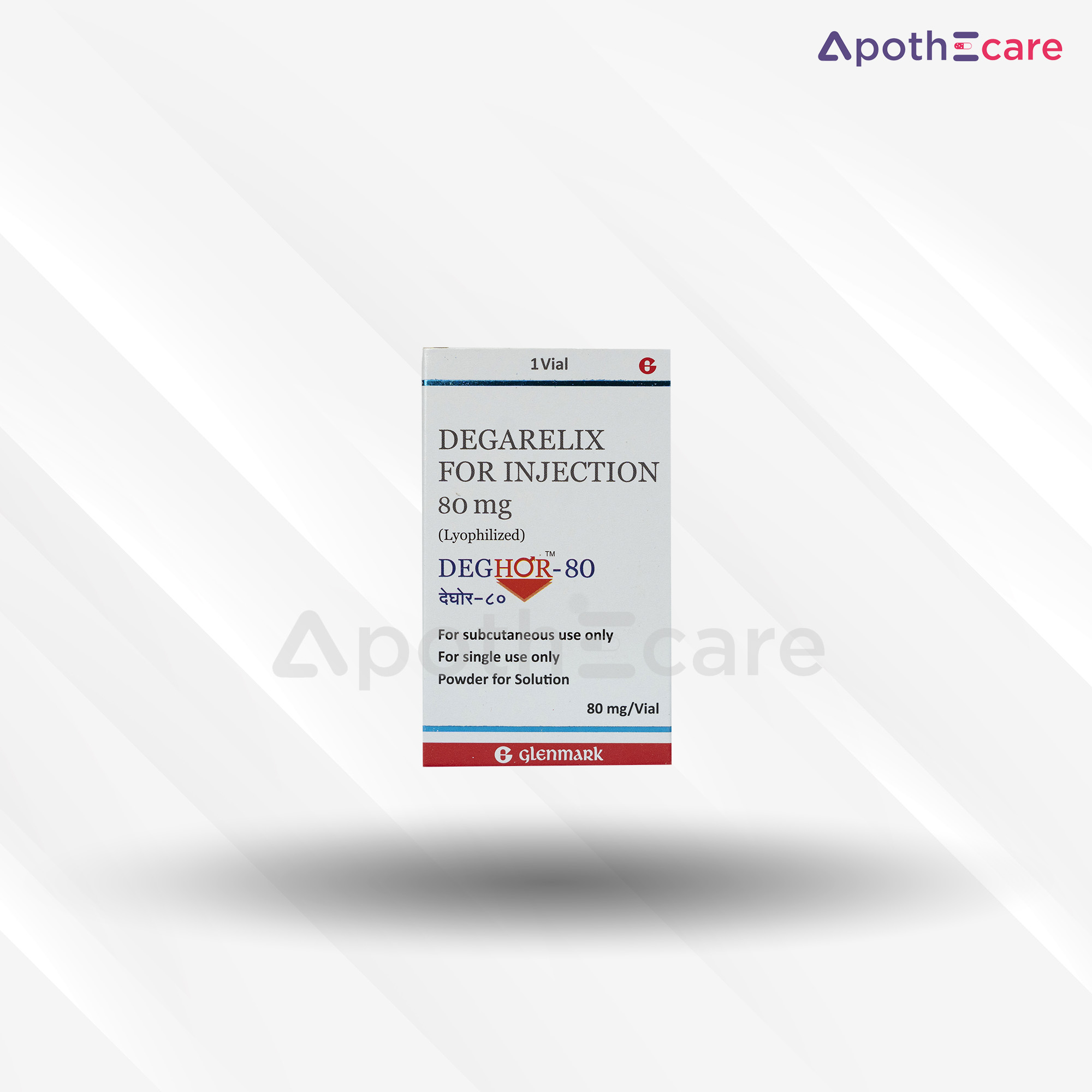 Deghor 80mg Injection, a drug used in cancer treatment.