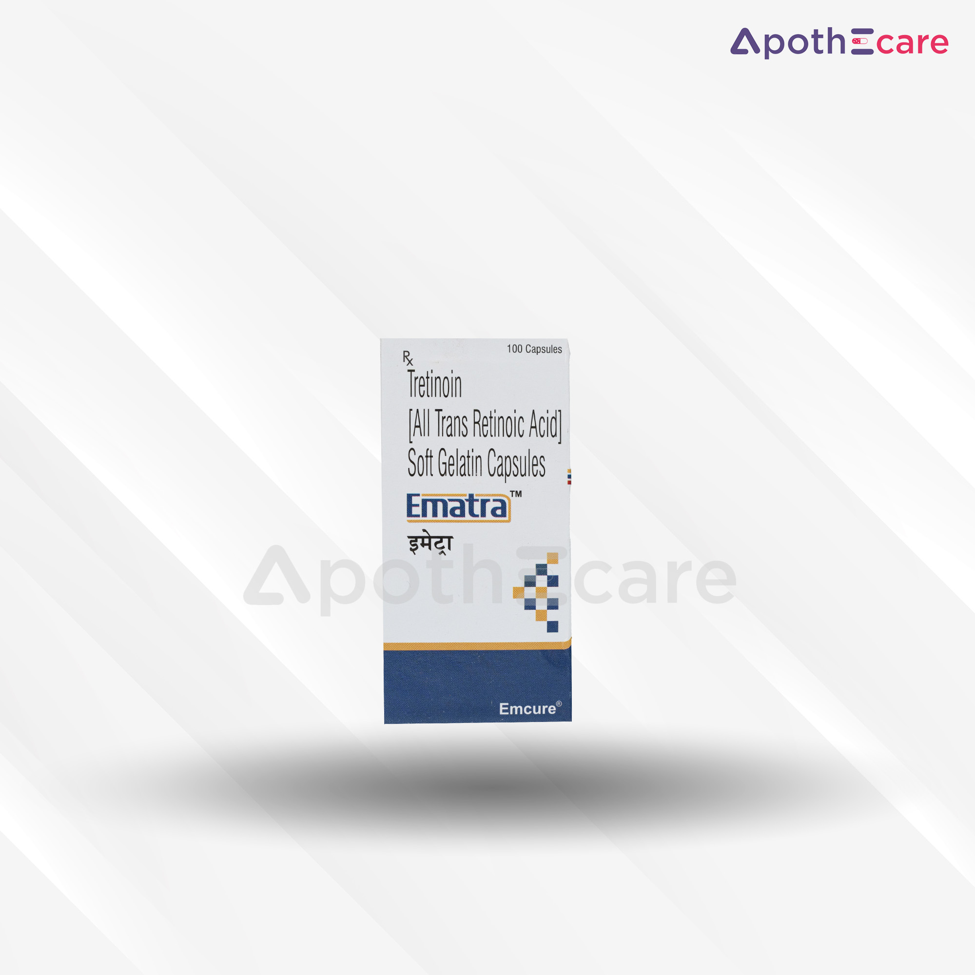 Ematra 100mg Capsule, a medication used in the treatment of cancer.