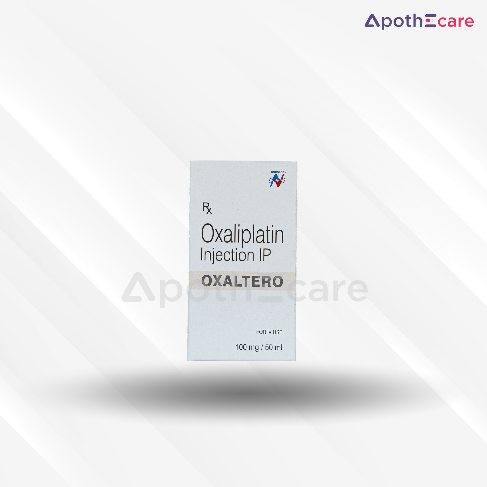 Oxaltero 100mg injection, used for treating cancer.