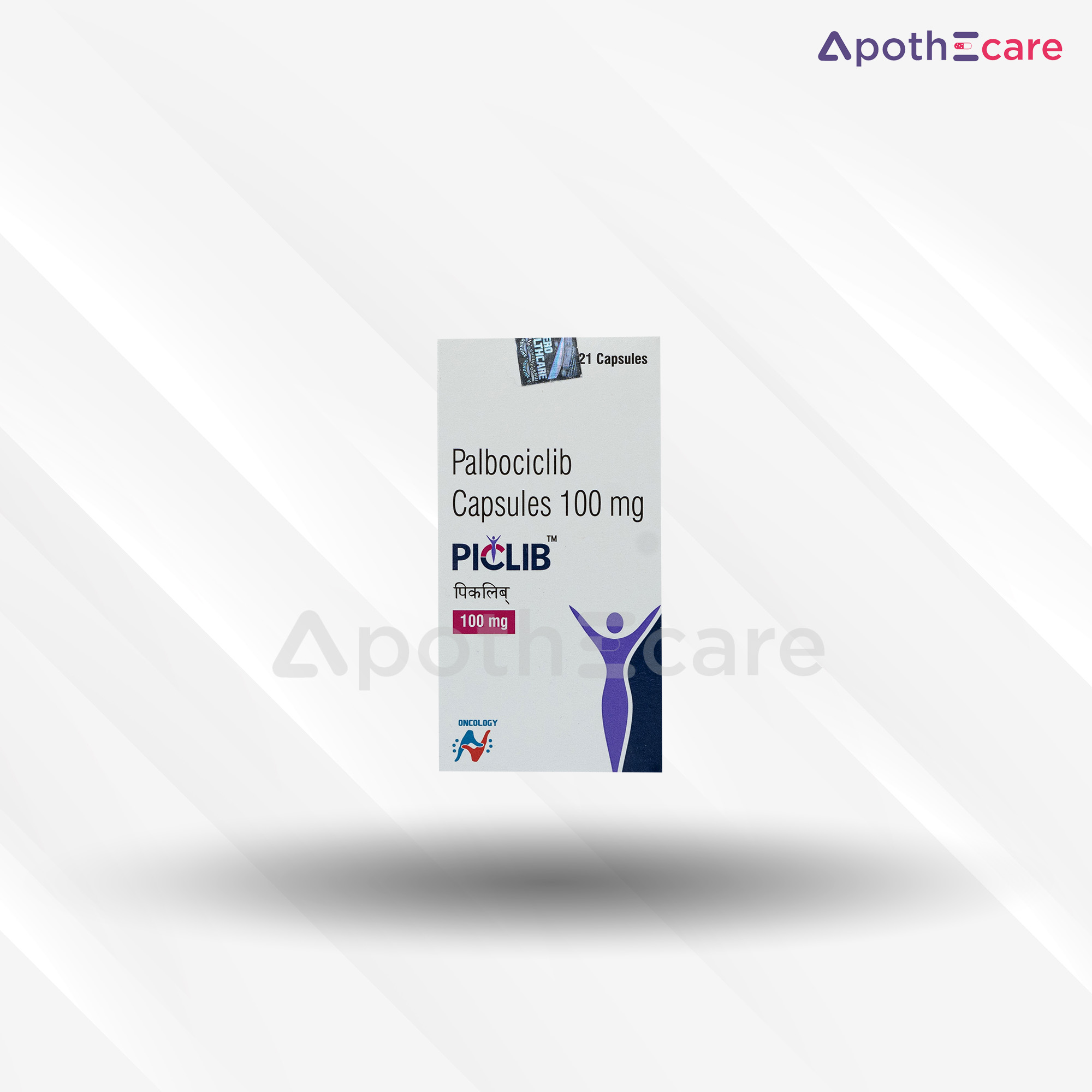 Piclib 100mg Capsule, used to treat certain forms of breast cancer.