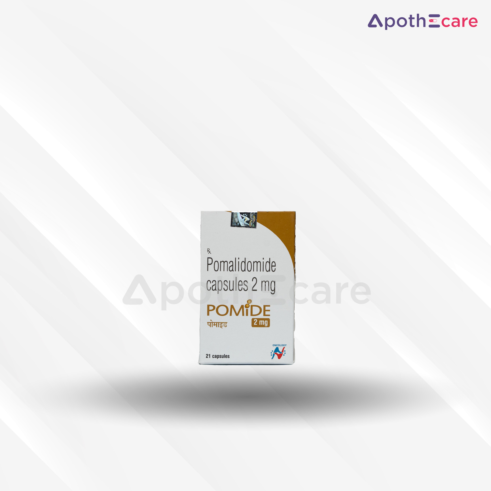 Pomide 2mg pack of 21, used for treating specific cancers.