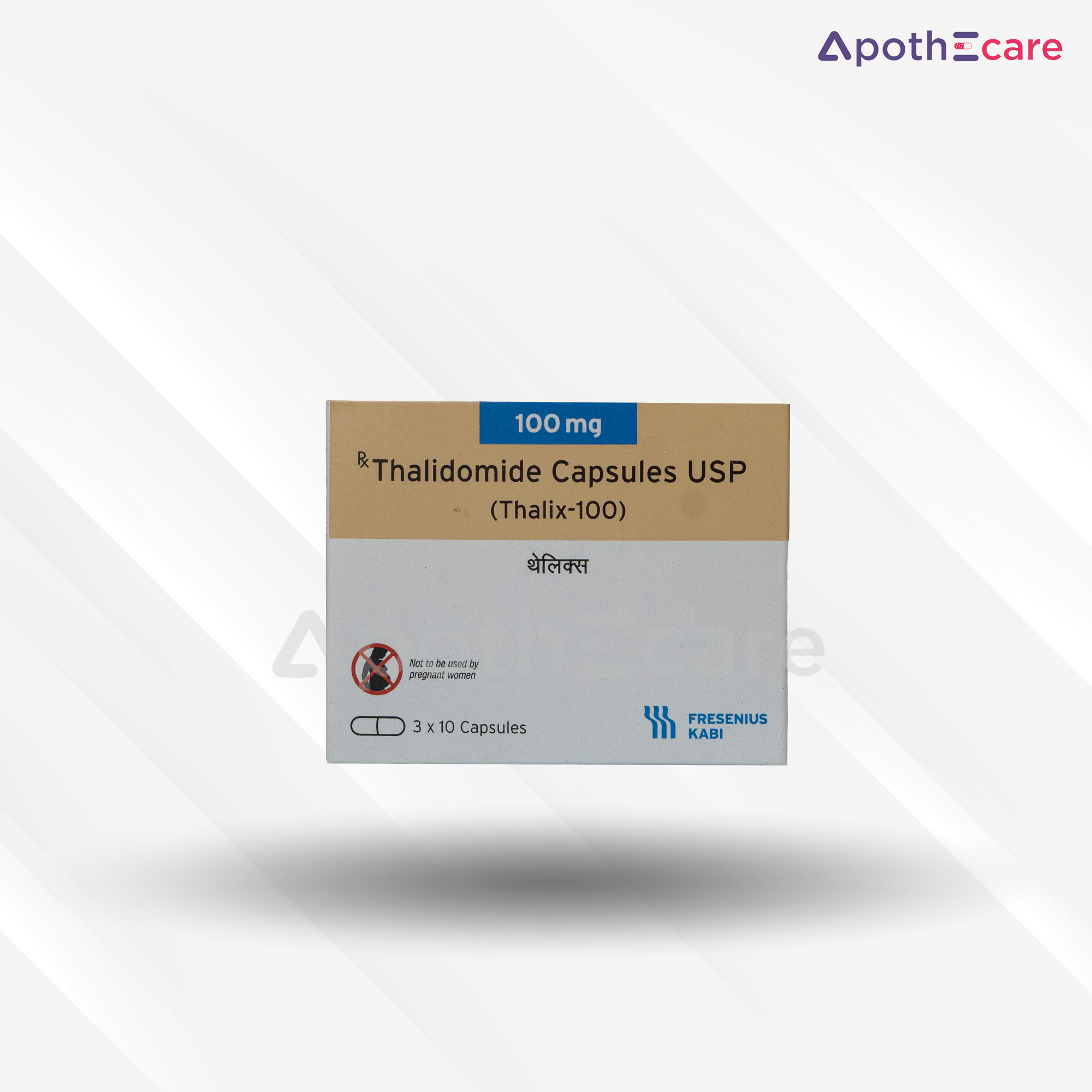 Thalix 100mg Capsule, which is used to treat multiple myeloma.