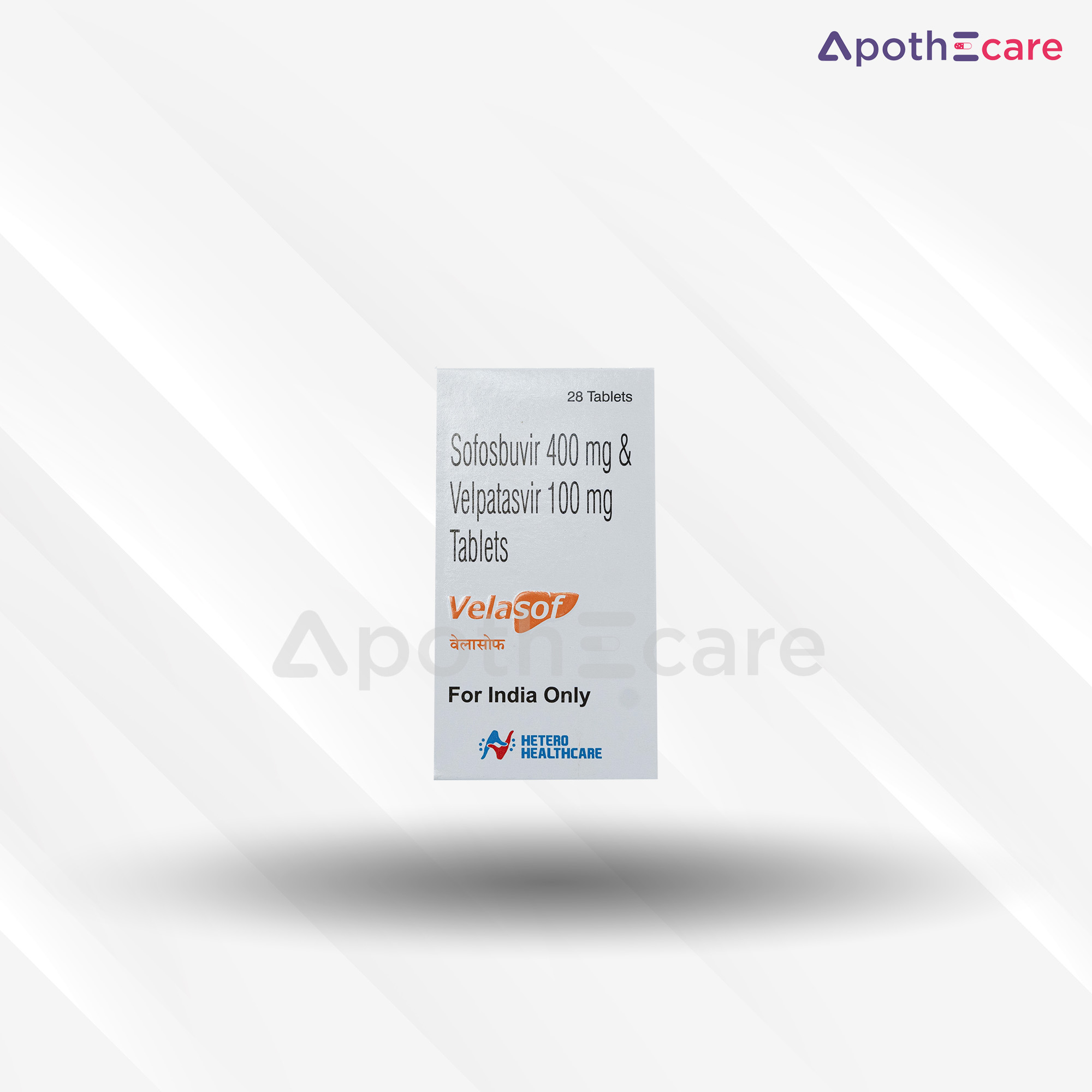 Velasof Tablet, used in the treatment of chronic hepatitis C infection.