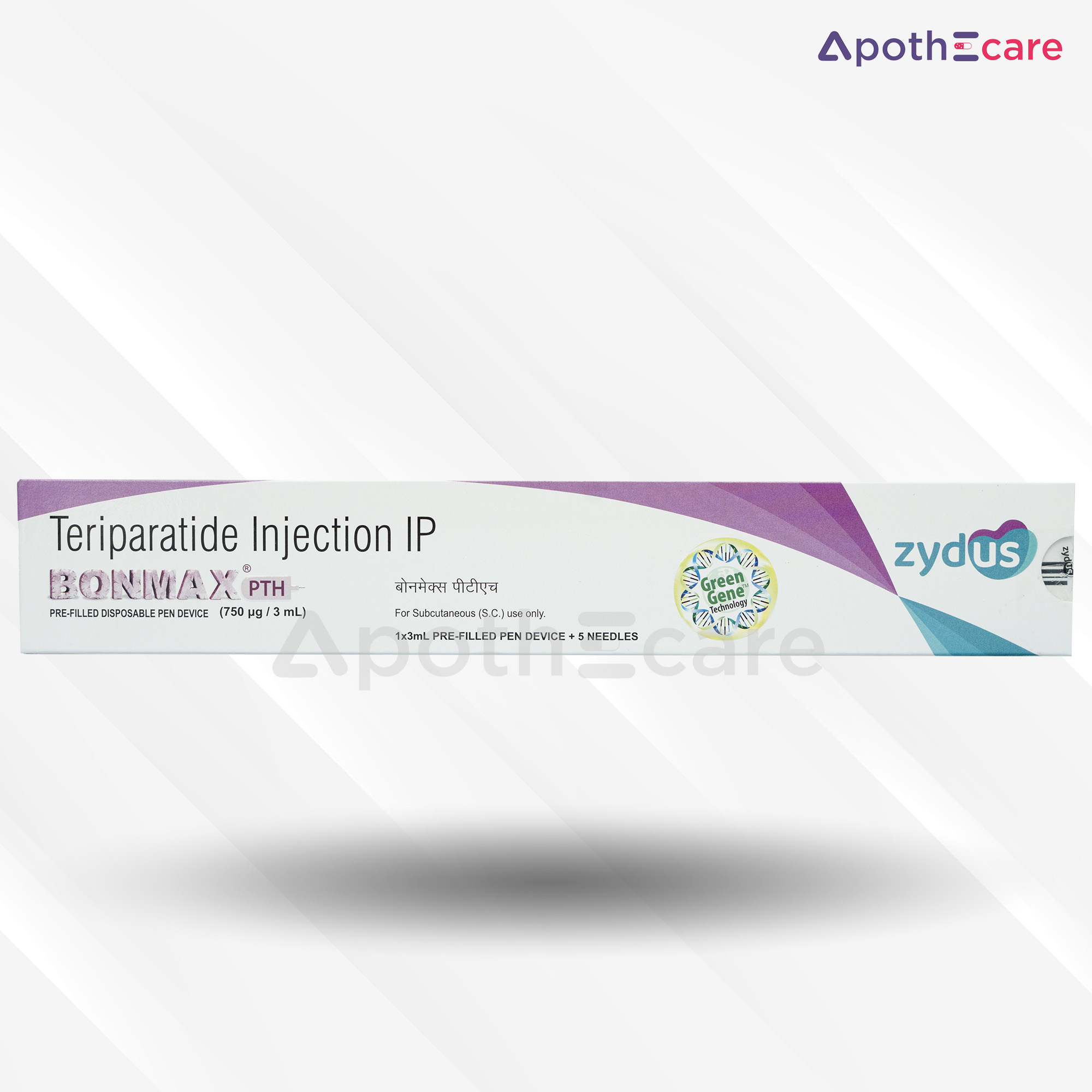 Bonmax PTH 750mcg Injection, it is used to treat specific bone disorders.