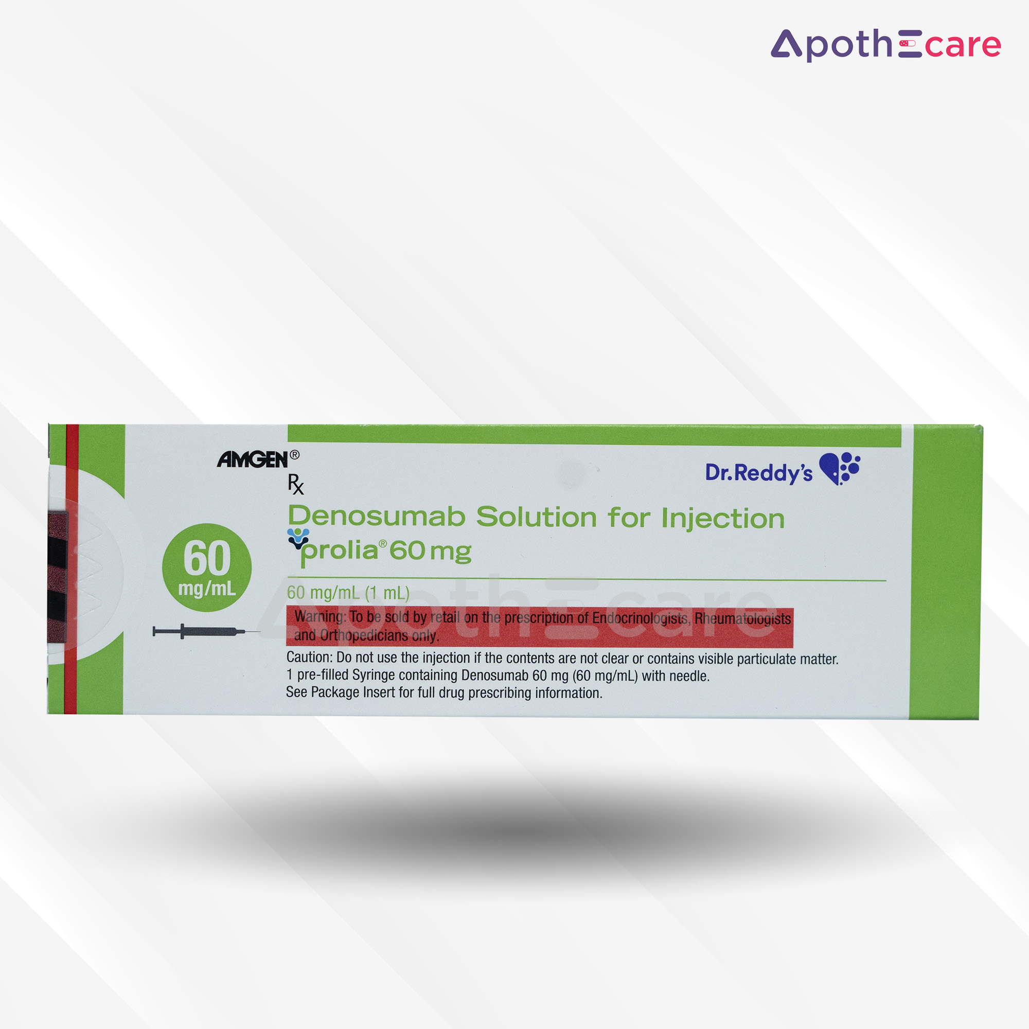 Prolia 60mg Injection, a monoclonal antibody used in the treatment of bone-related conditions.