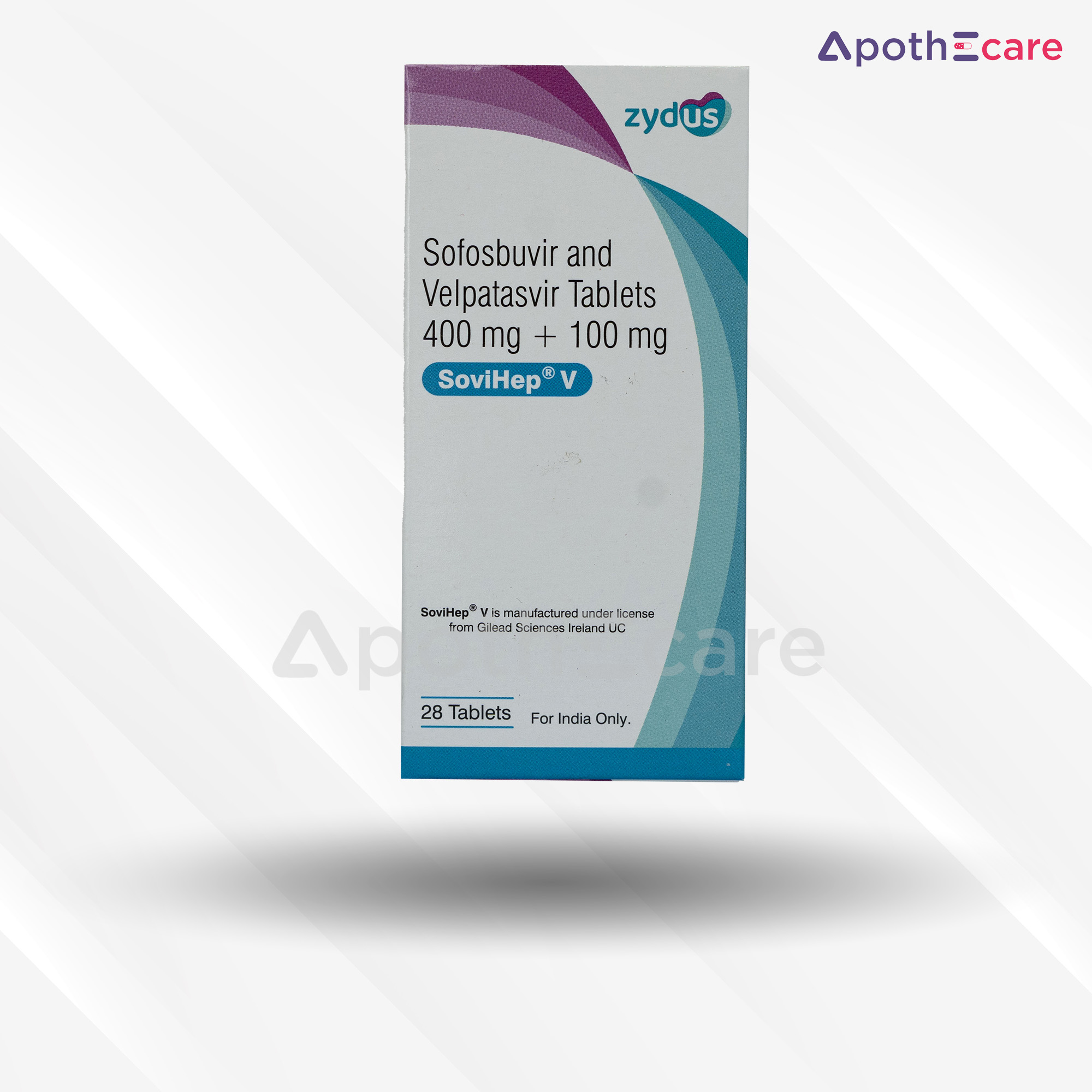 Sovihep V Tablet is a combination antiviral medication primarily used in the treatment of chronic hepatitis C infection.