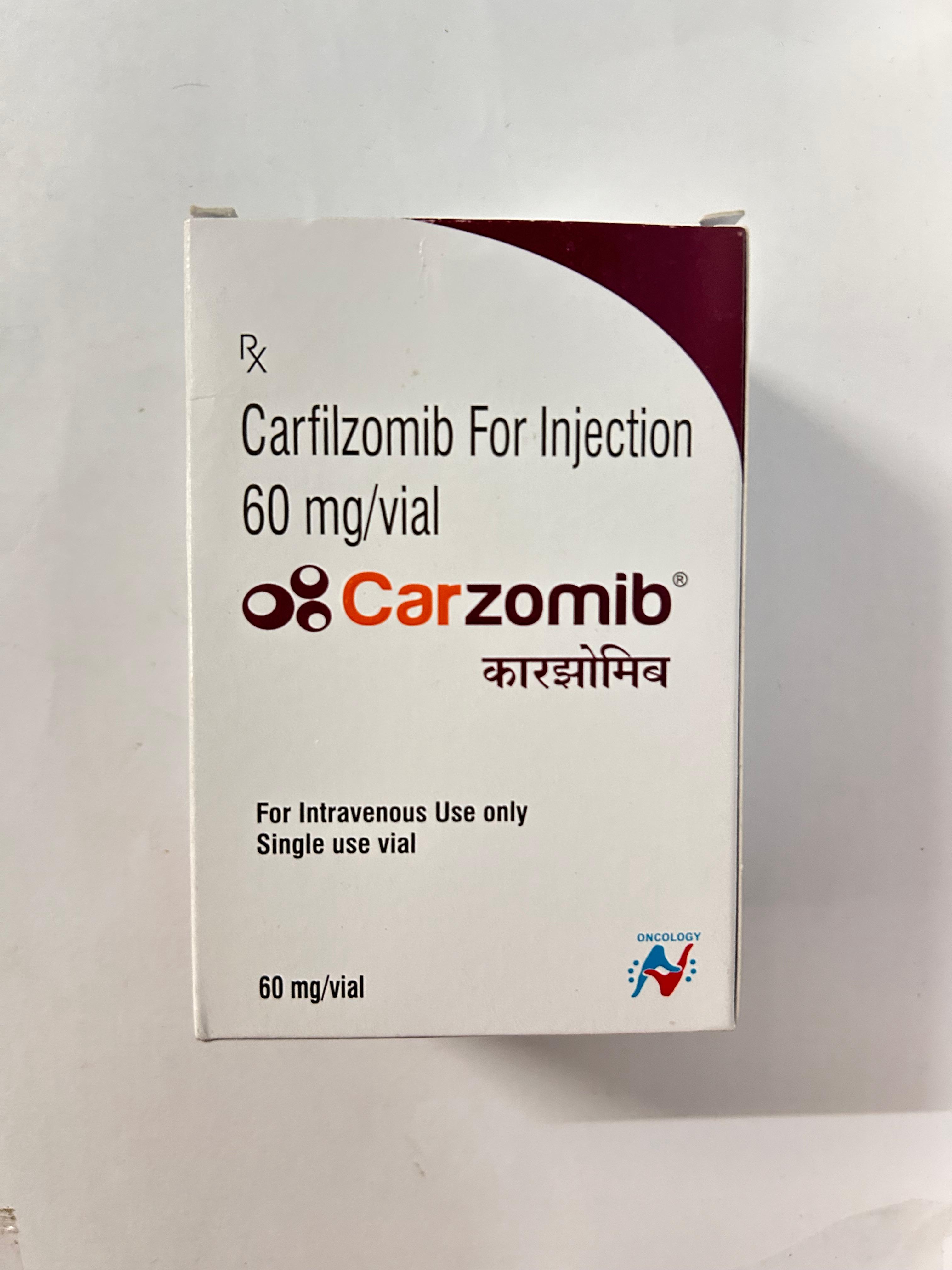 Carzomib 60mg Injection, that is used to treat multiple myeloma
