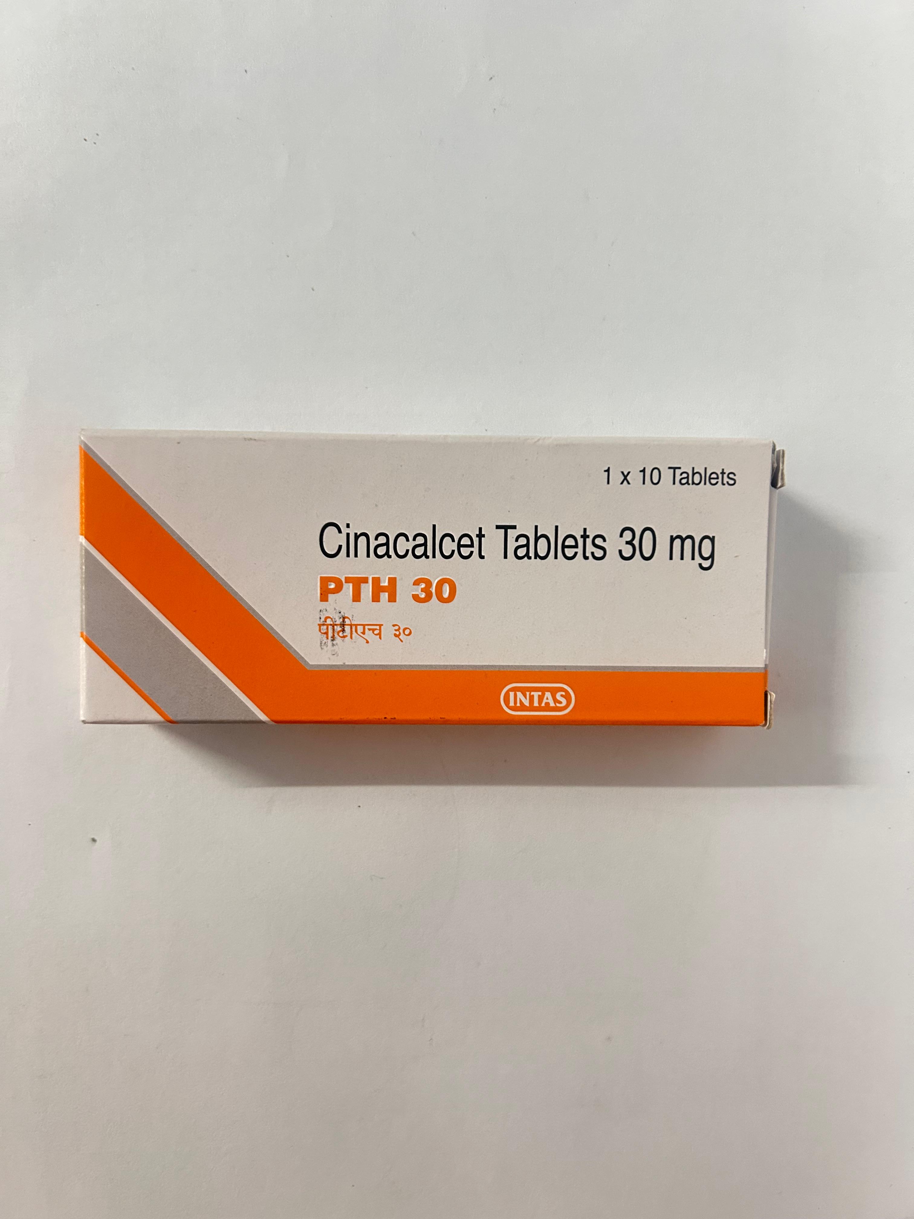PTH 30mg Tablet, It is used to treat  severe hypercalcemia.