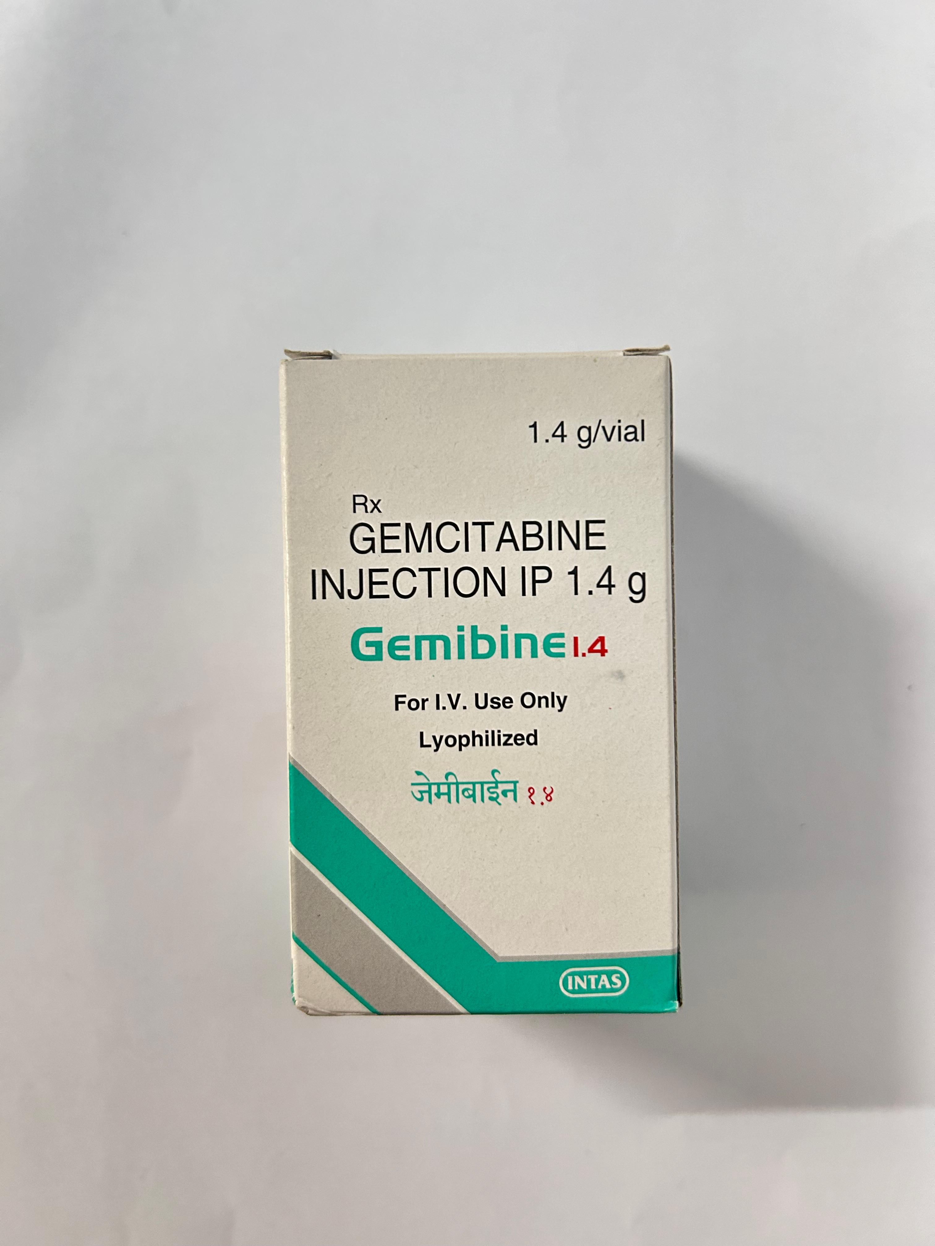 Gemibine 1.4gm Injection, Its primary used in the treatment for multiple cancers.