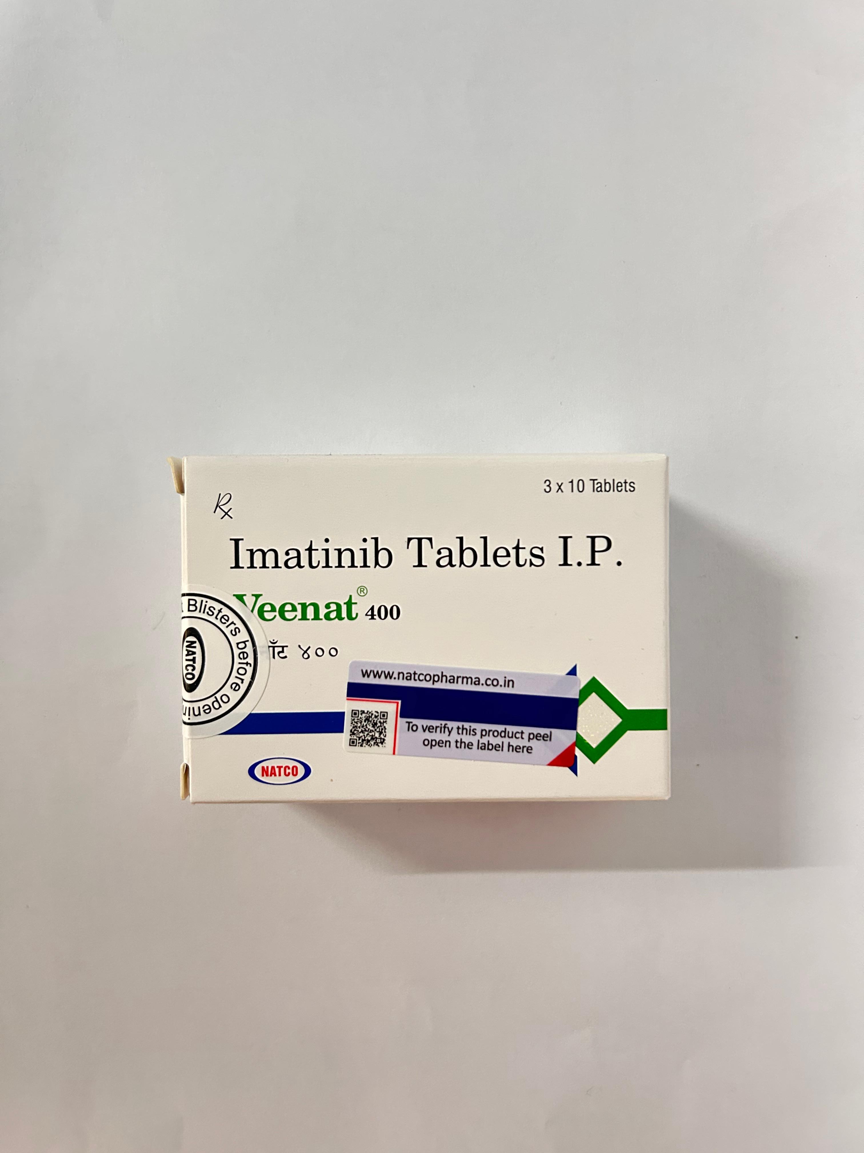 Veenat 400mg Tablet, is an oral medication used primarily in the treatment of specific cancers.