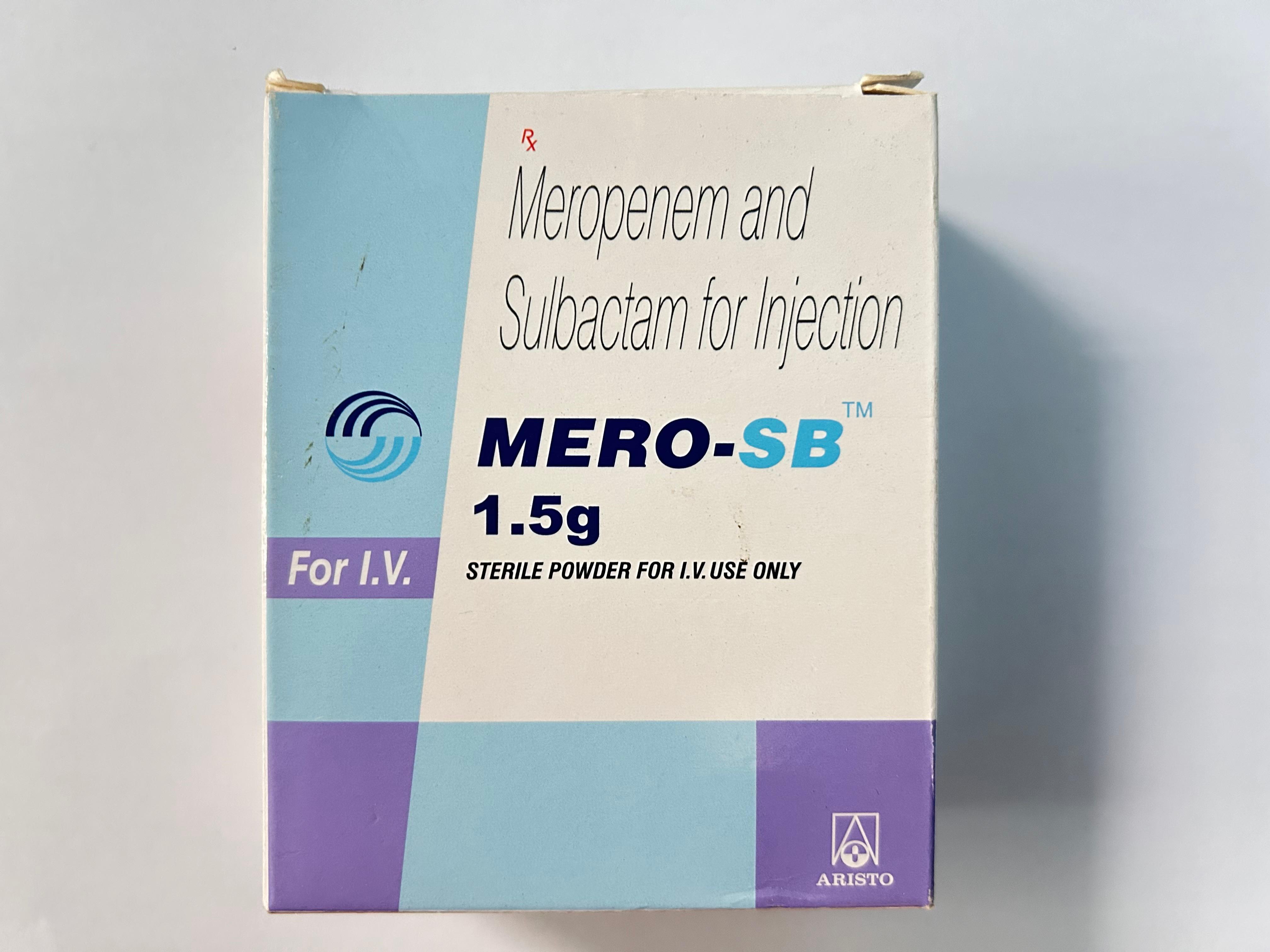 Mero SB Injection, This antibiotic is used to treat serious bacterial infections.