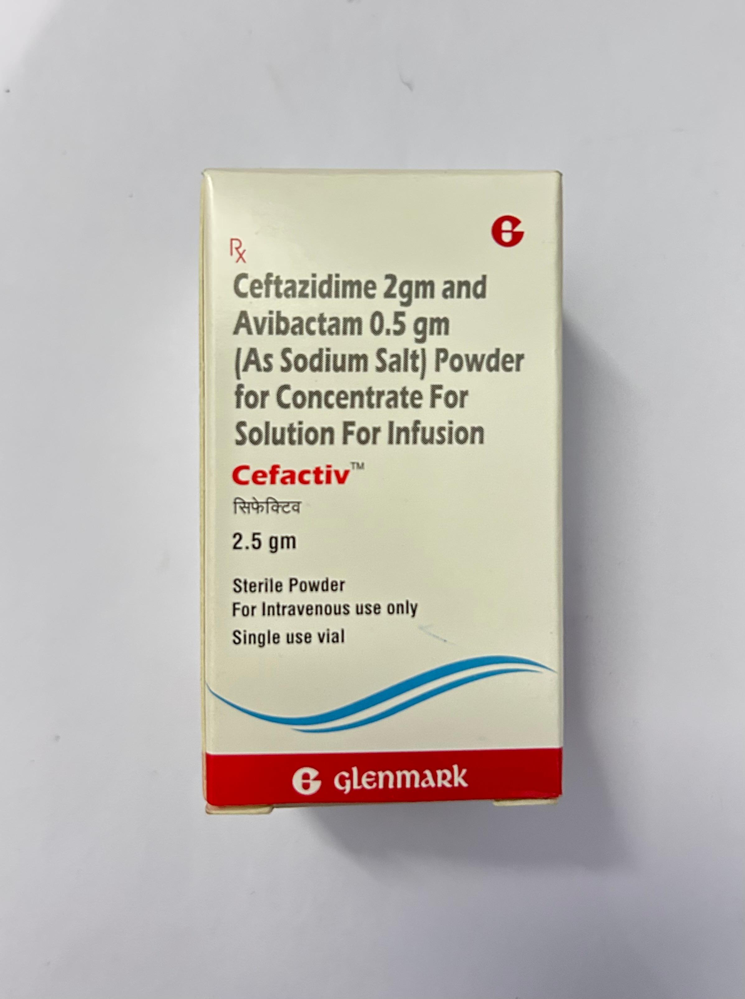 Cefactiv 2.5gm Injection, is an antibiotic injection is used to treat serious bacterial infections.