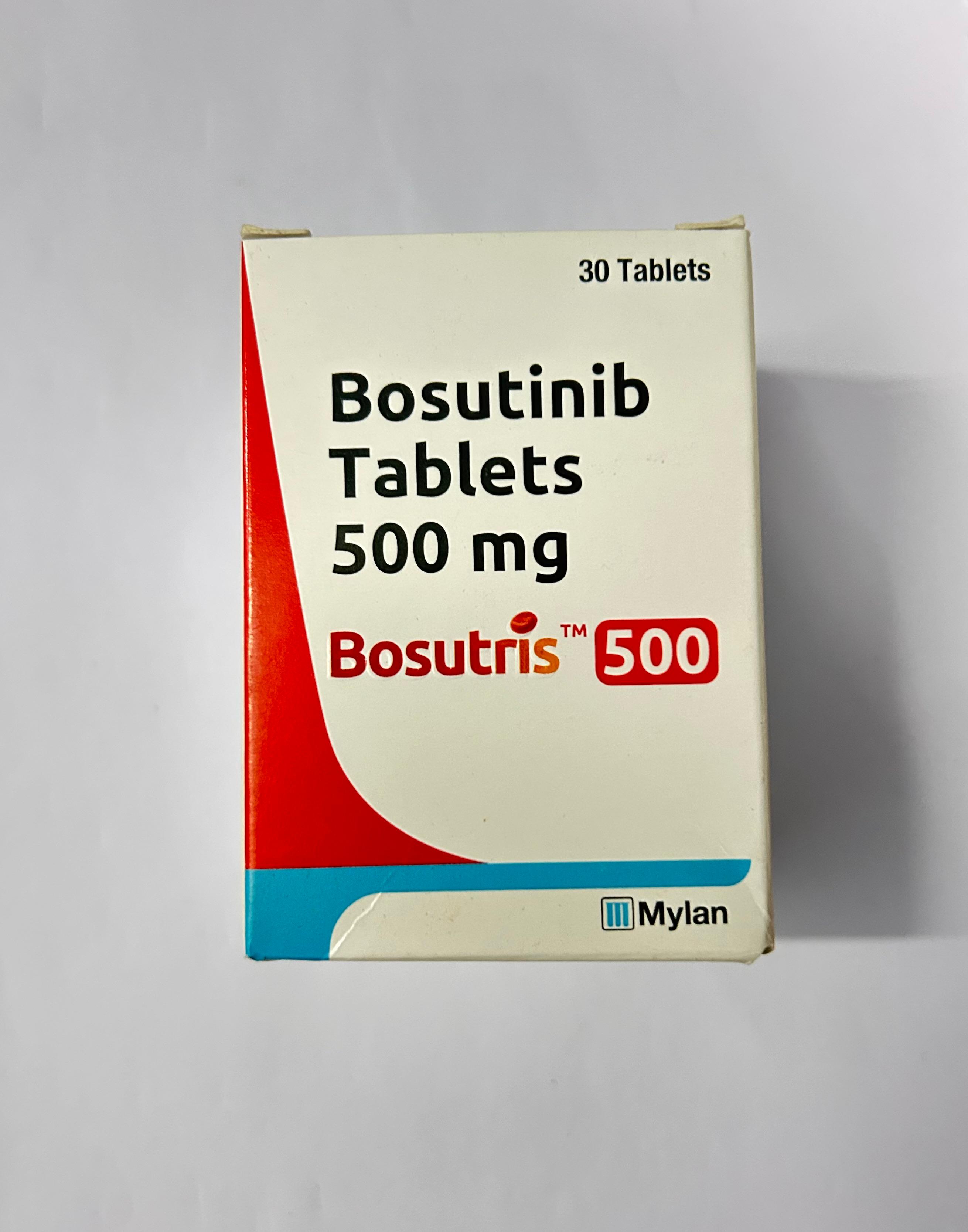 Bosutris 500mg Tablet, is used to treat chronic myeloid leukemia.