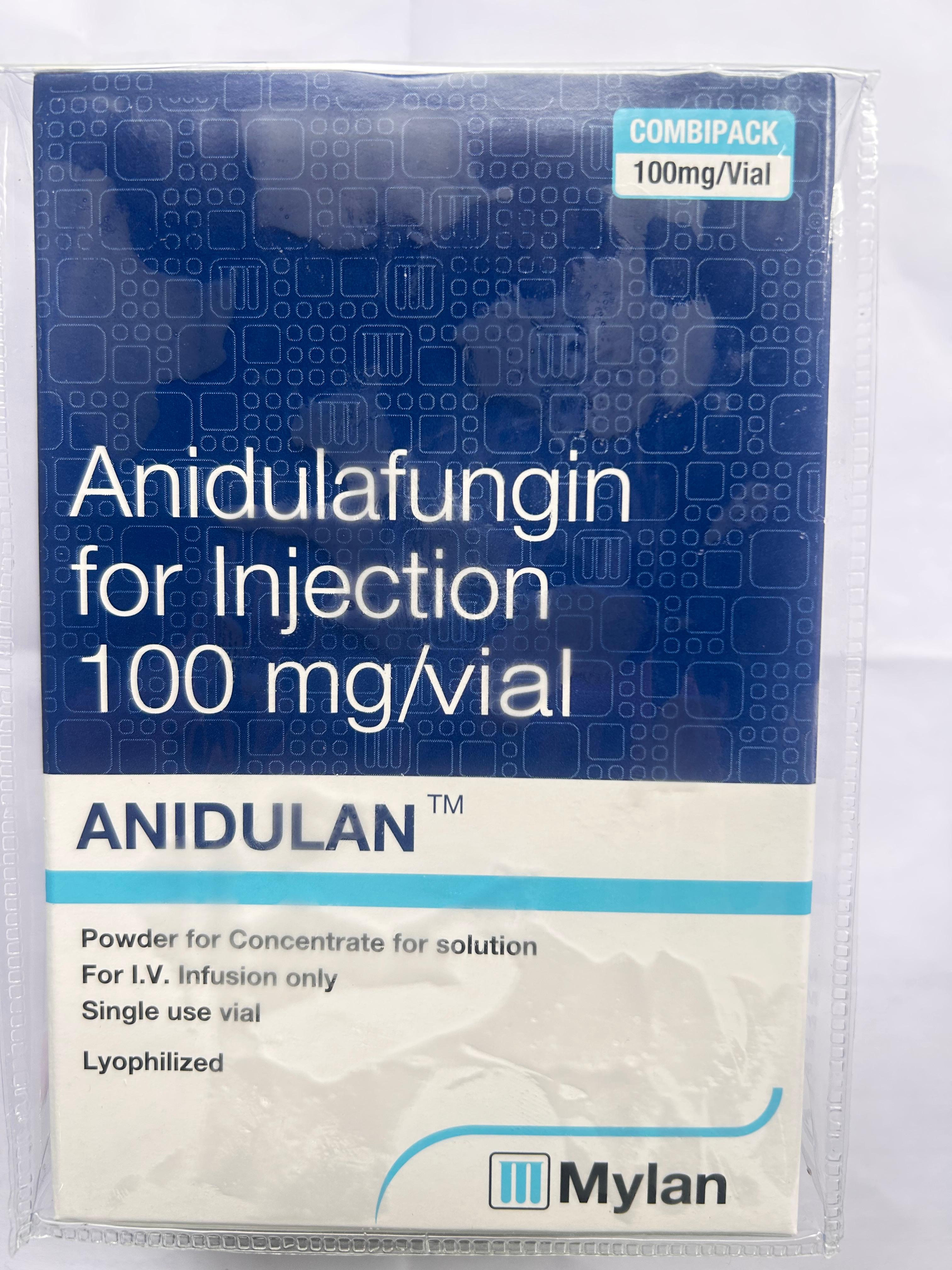 Anidulan 100mg Injection is used to treat invasive candidiasis.