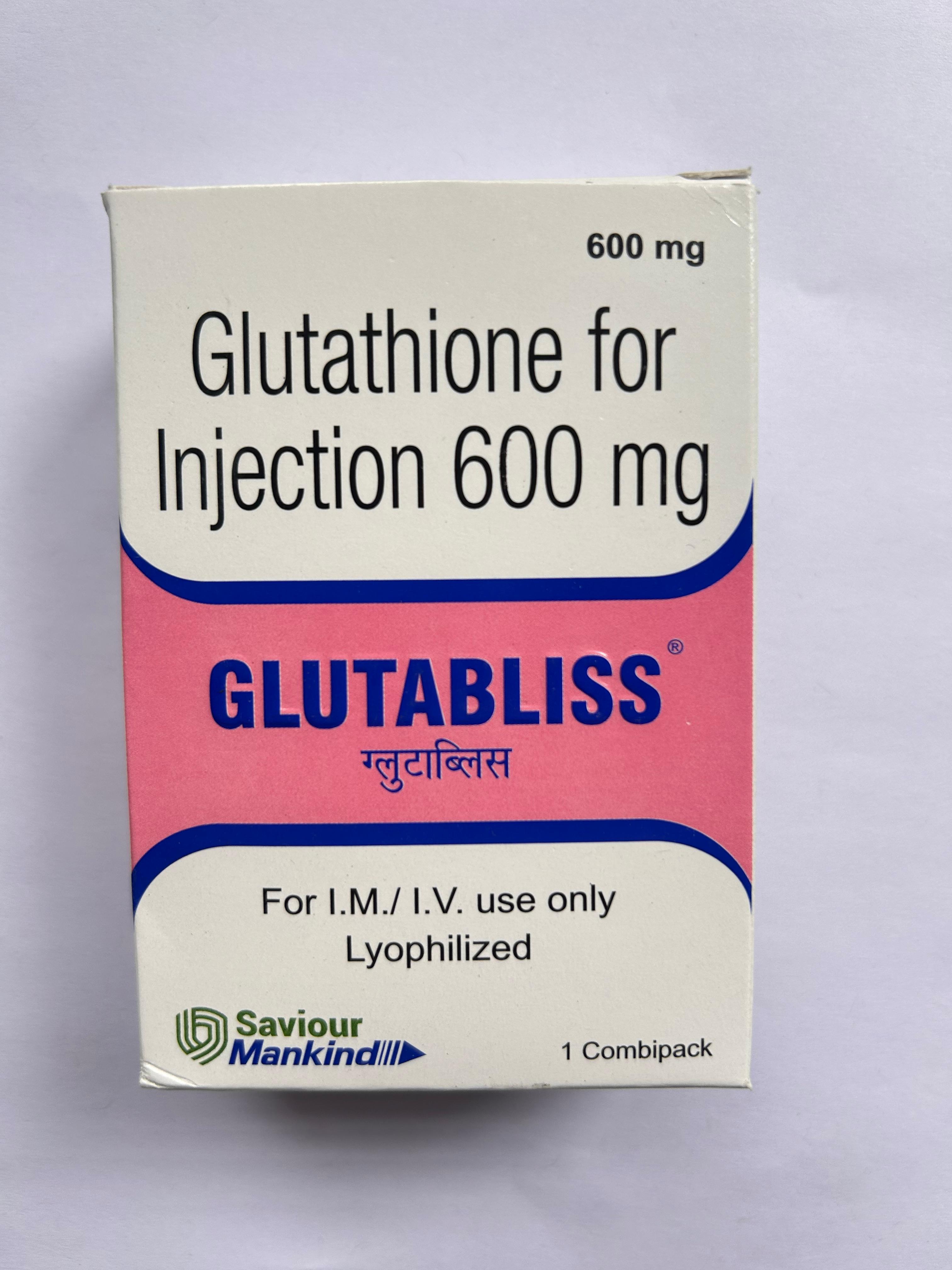 Glutabliss 600mg Injection is used to help liver detoxification.