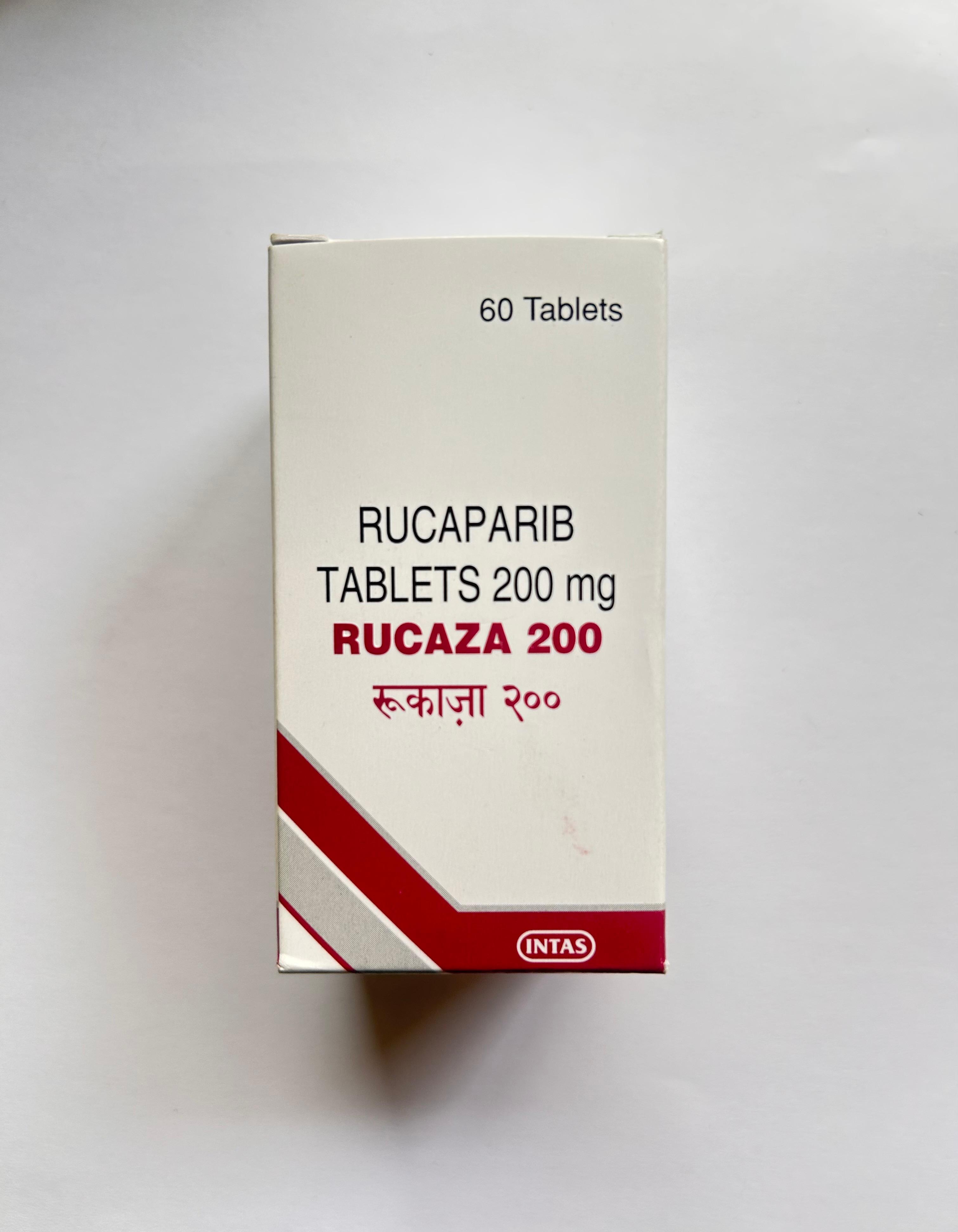 Rucaza 200mg Tablet used in cancer treatment.