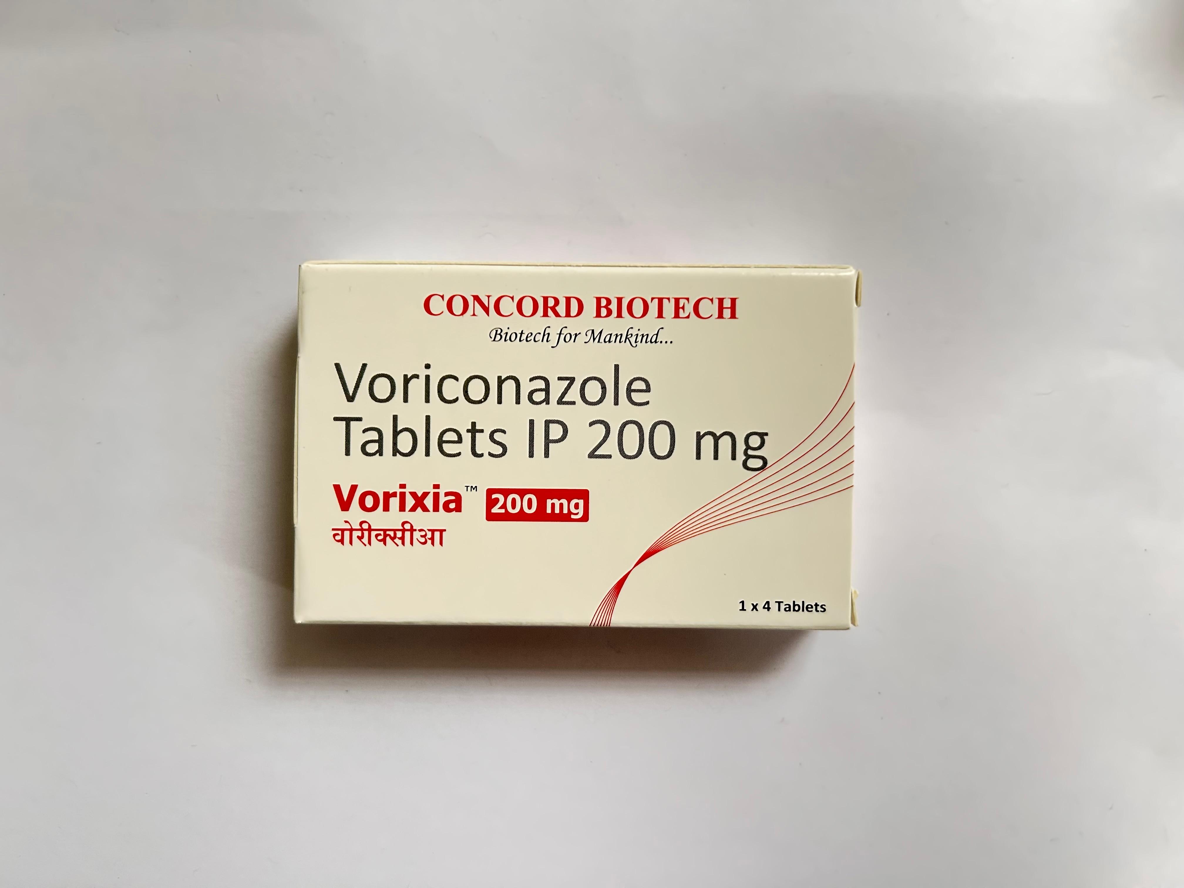 Vorixia 200mg Tablet is an antifungal medication.