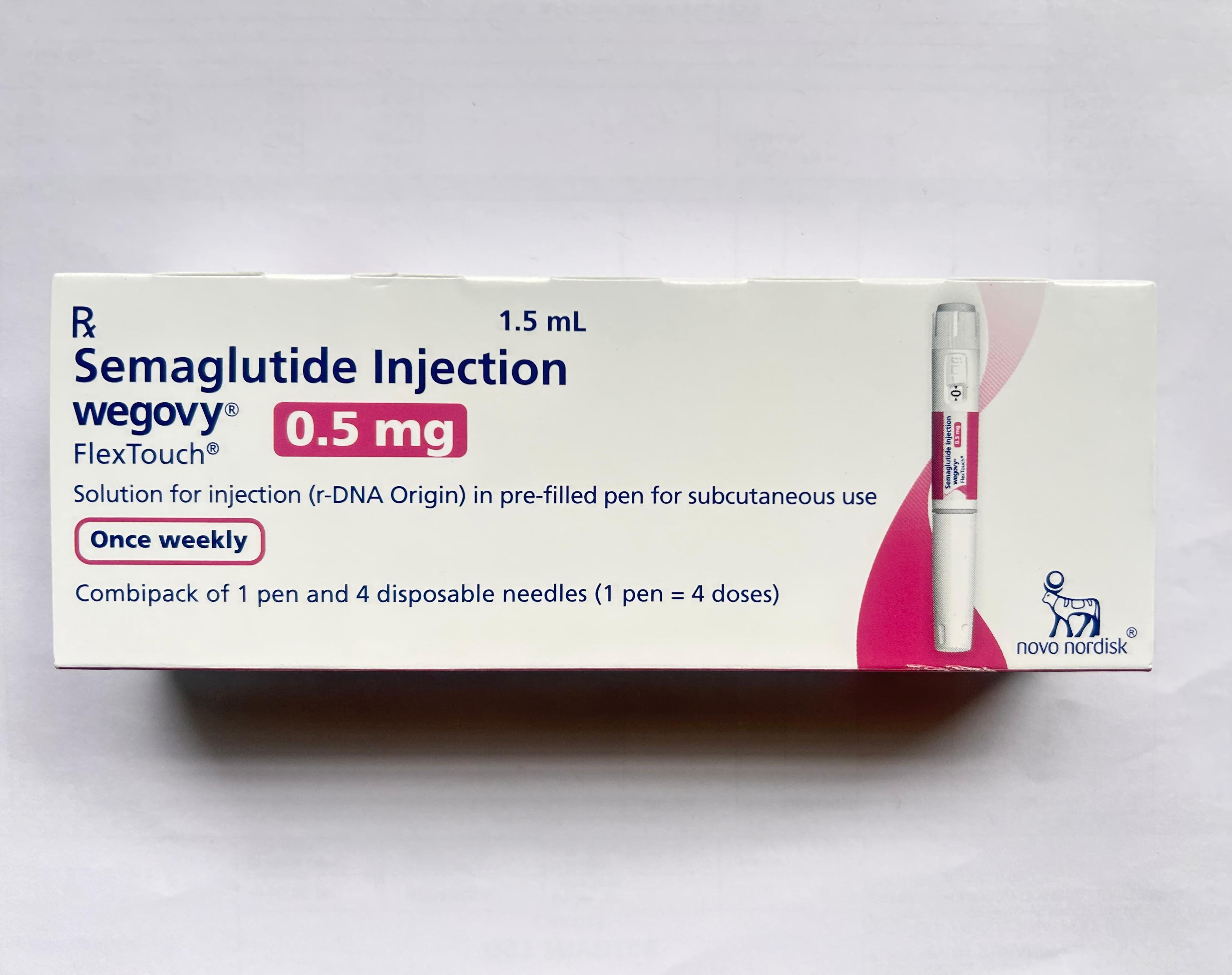 Wegovy 0.5mg Injection is used to manage type 2 diabetes mellitus.