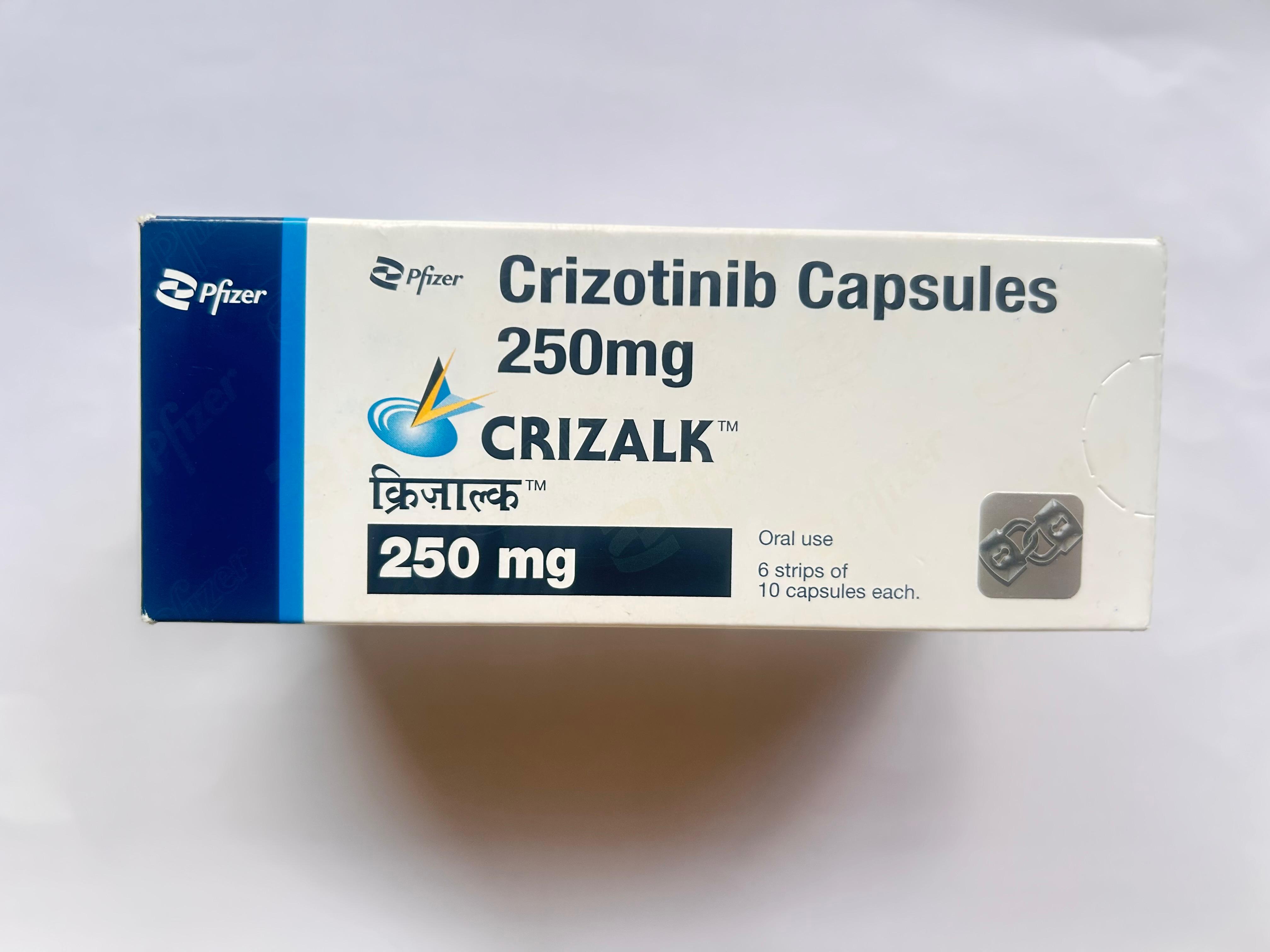 Crizalk 250mg Capsule is used in the treatment of non small cell lung cancer.