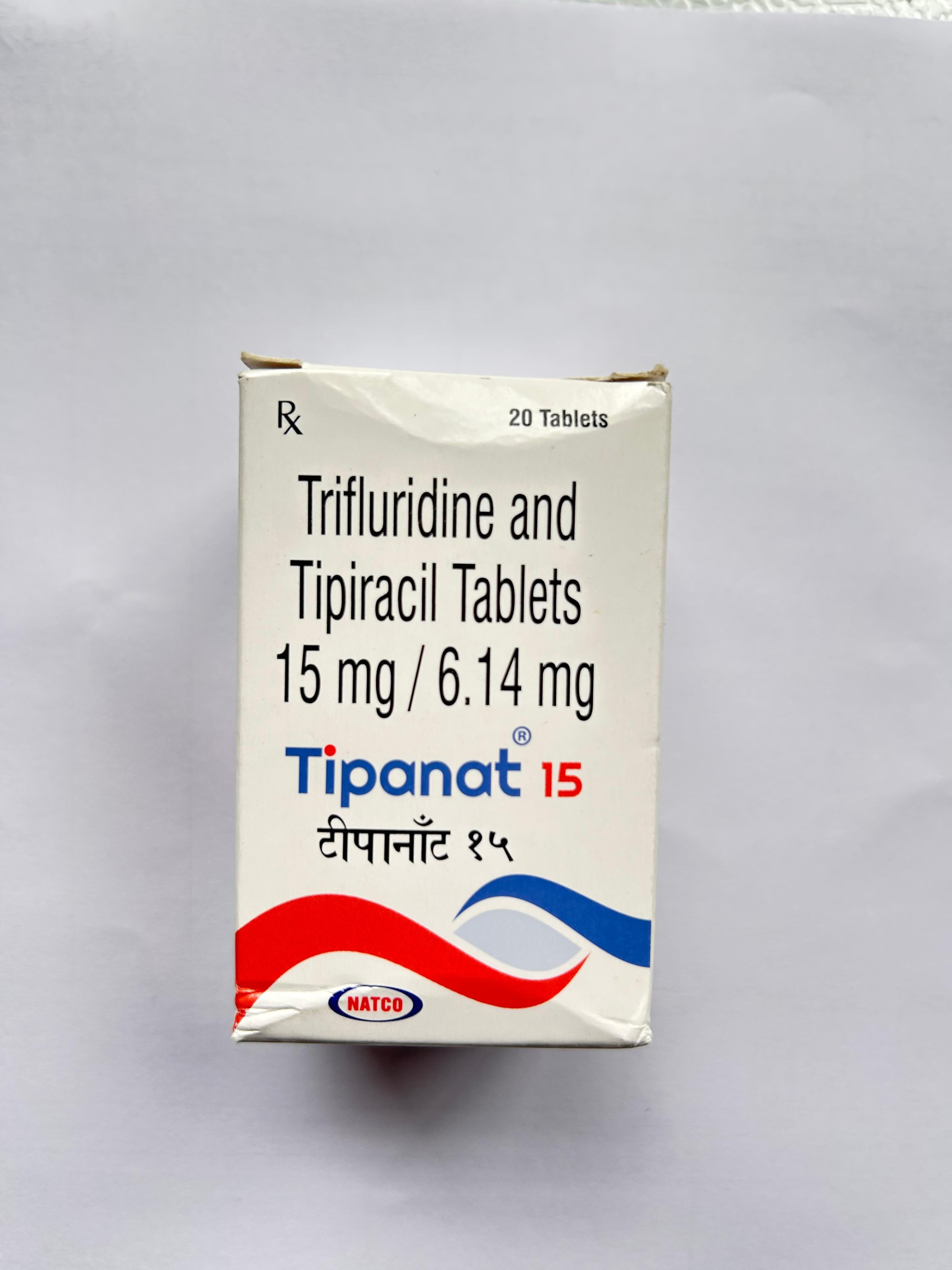 Tipanat 15mg Tablet for treating advanced or metastatic colorectal cancer.