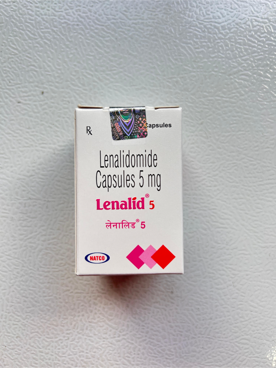 Lenalid 5mg Capsule is used in the treatment of multiple myeloma.