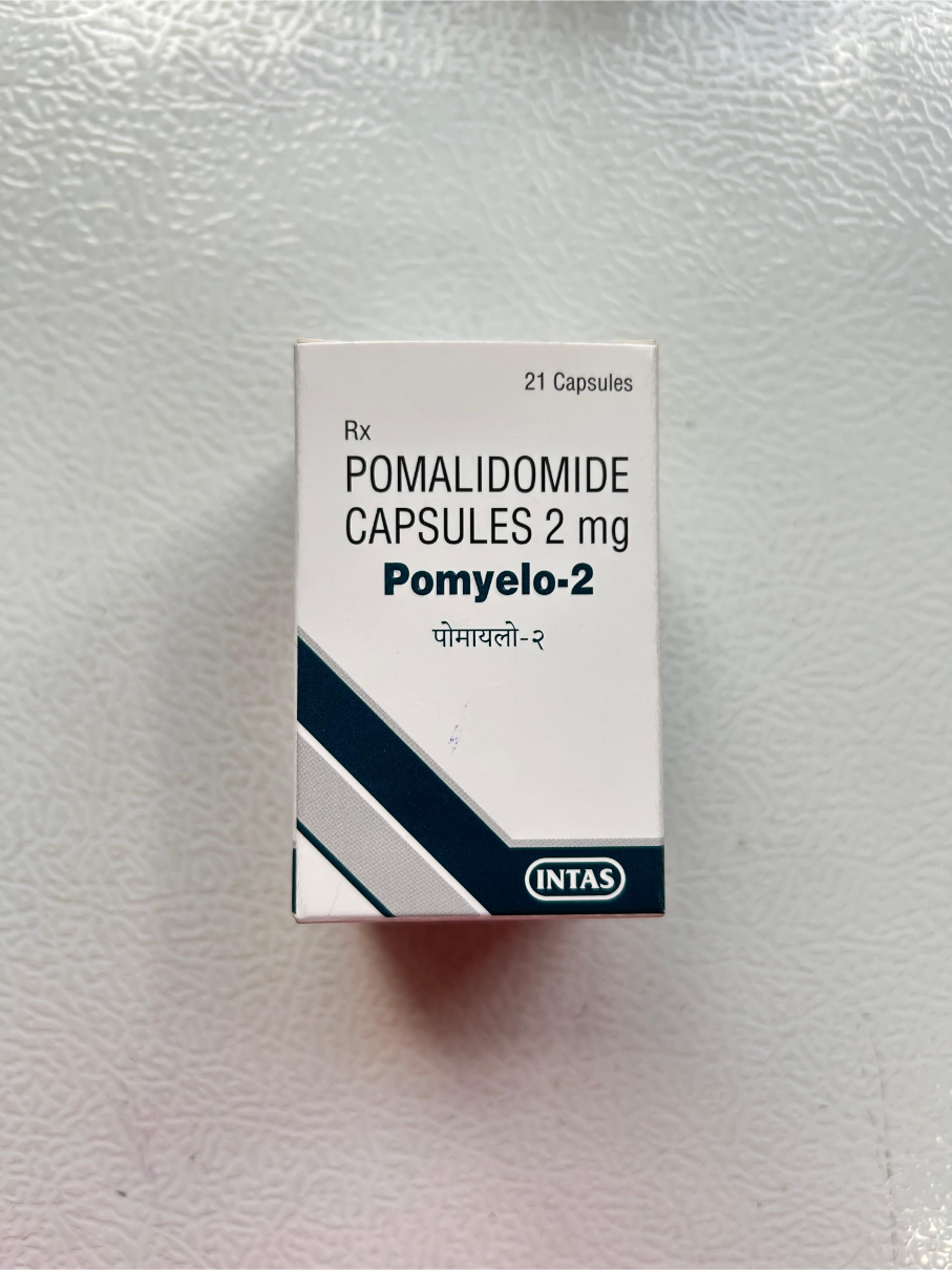 Pomyelo 2mg Capsule is used to treat multiple myeloma.