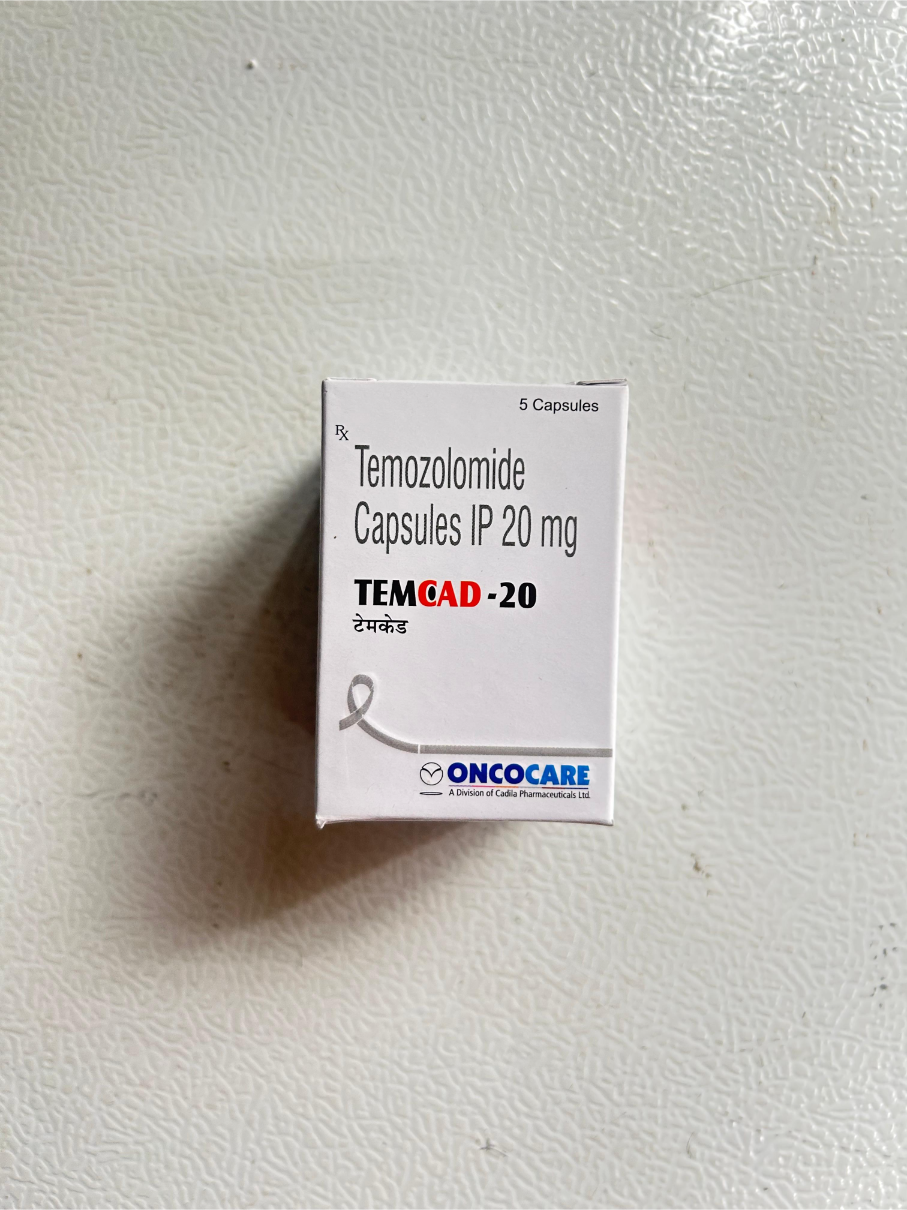 Temcad 20mg Tablet is used to treat certain types of brain cancers.