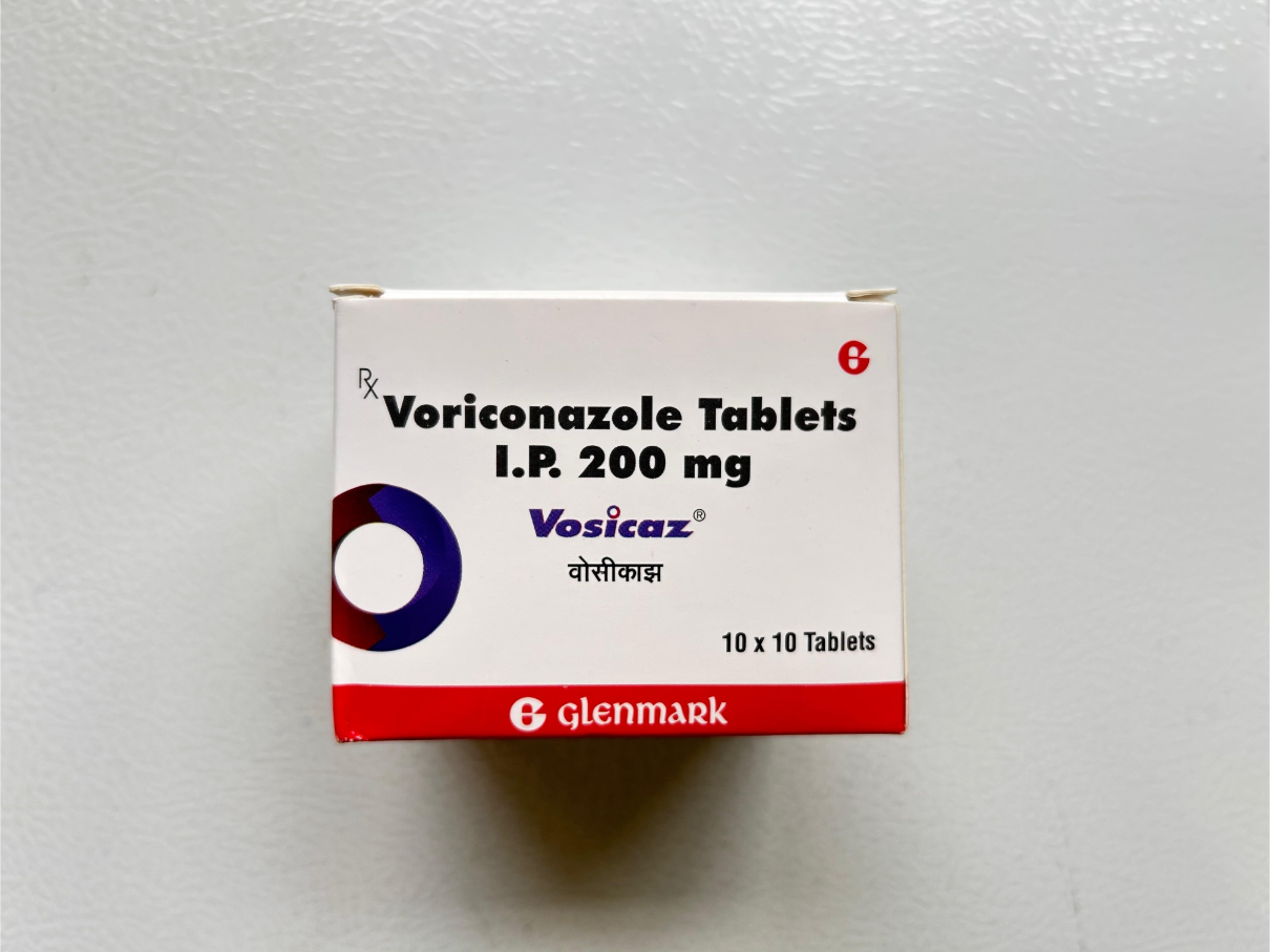 Vosicaz 200mg Tablet is used to treat serious fungal infections.