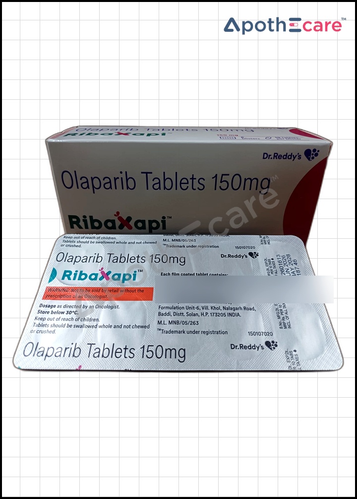 Ribaxapi 150mg Tablet used to Treat Ovarian Cancer, Breast Cancer