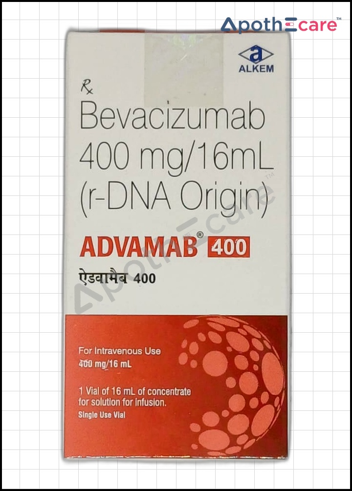 advamab-400mg-injection used to Treat Metastatic Colorectal Cancer, Non-Small Cell Lung Cancer, Breast Cancer, Glioblastoma, Ovarian Cancer, Cervical Cancer