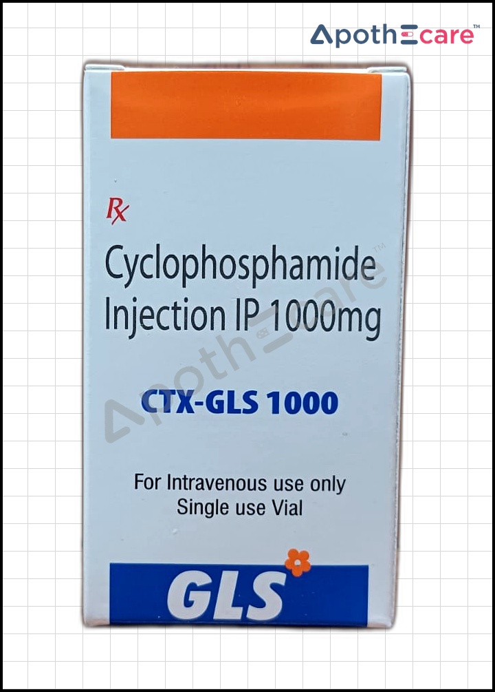 CTX-GLS-1000mg-injection Used to Treat Breast Cancer, Ovarian Cancer, Nephrotic Syndrome, Lung Cancer