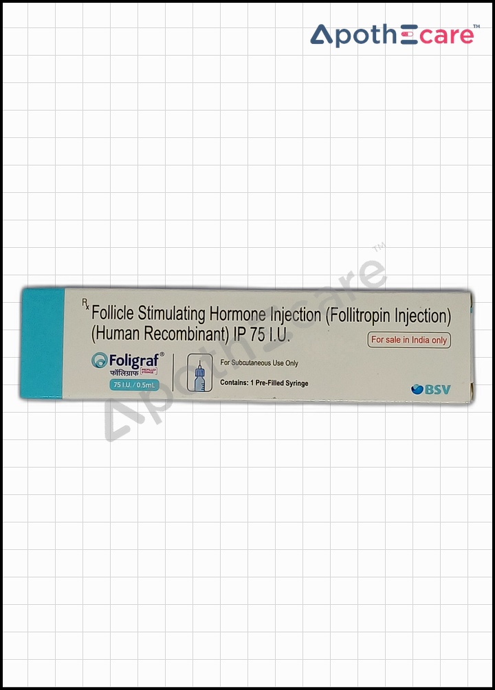 foligraf-75 I.U used in fertility treatments