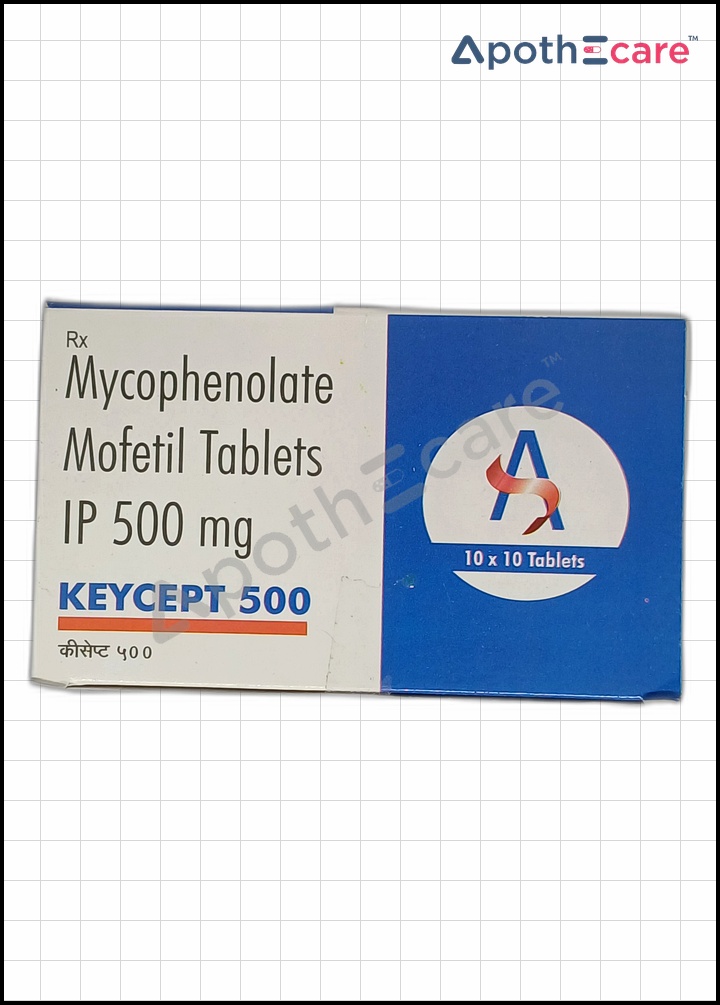 keycept-500mg used to Treat Prevention of Organ Rejection