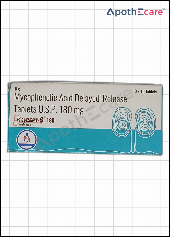 Keycept-S 180mg  used to Treat Prevention of Organ Rejection