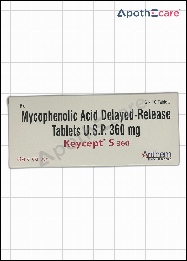 keycept-s-360mg used for Prevention of Organ Rejection