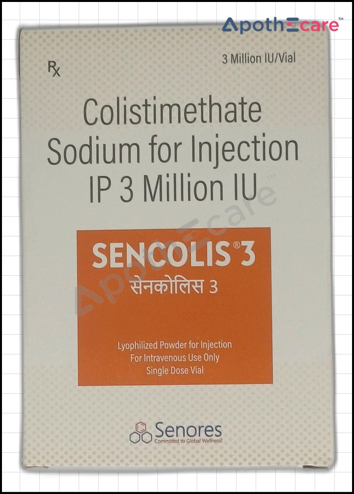 Sencolis 3MIU Severe Bacterial Infections