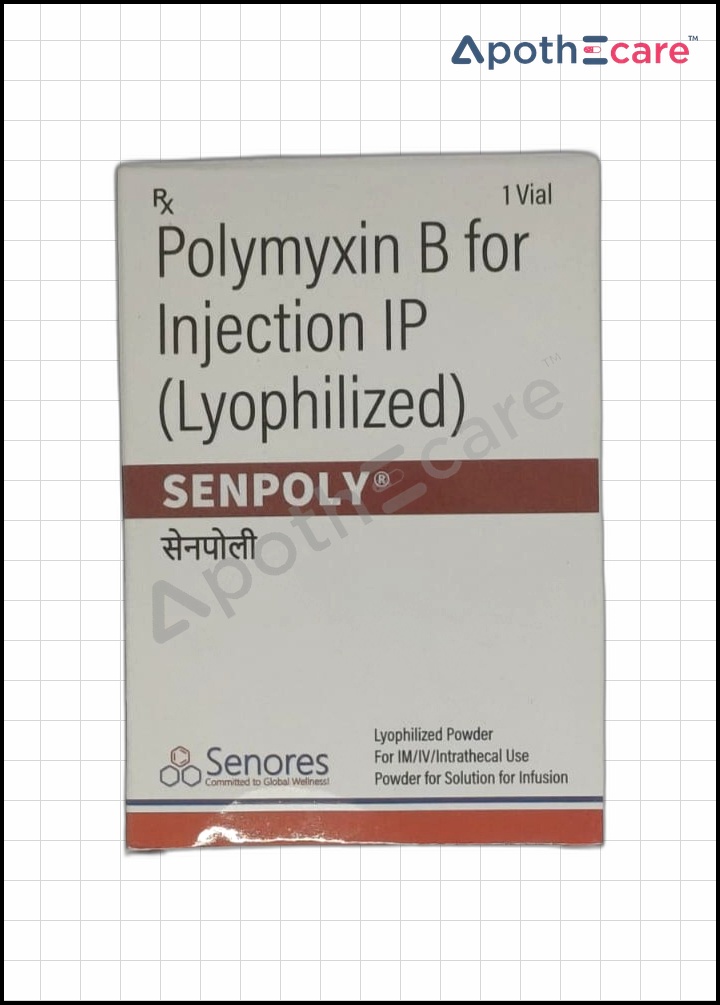 Senpoly 500000 Injection used to treat serious bacterial infection