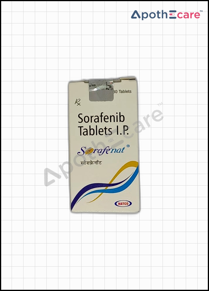 sorafenat-200mg-tablet used to Treat Renal Cancer, Liver Cancer, Thyroid cancer