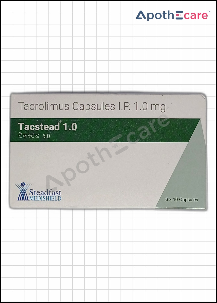 tacstead-1mg used to Treat Prevention of organ rejection in transplant patients