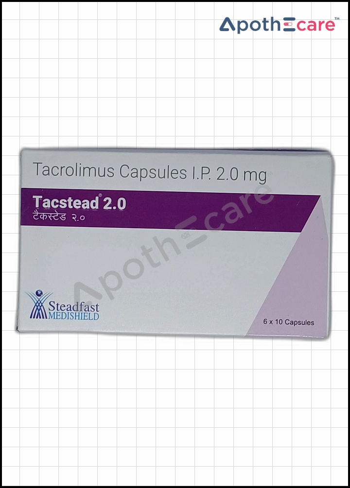 Tacstead 2mg used to Treat Prevention of organ rejection in transplant patient