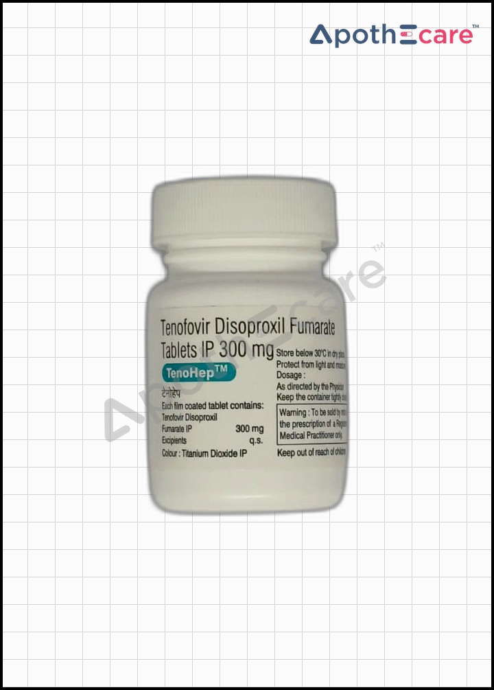 Tenohep-300mg-tablet Used to Treat HIV Infection, Chronic Hepatitis B Infection