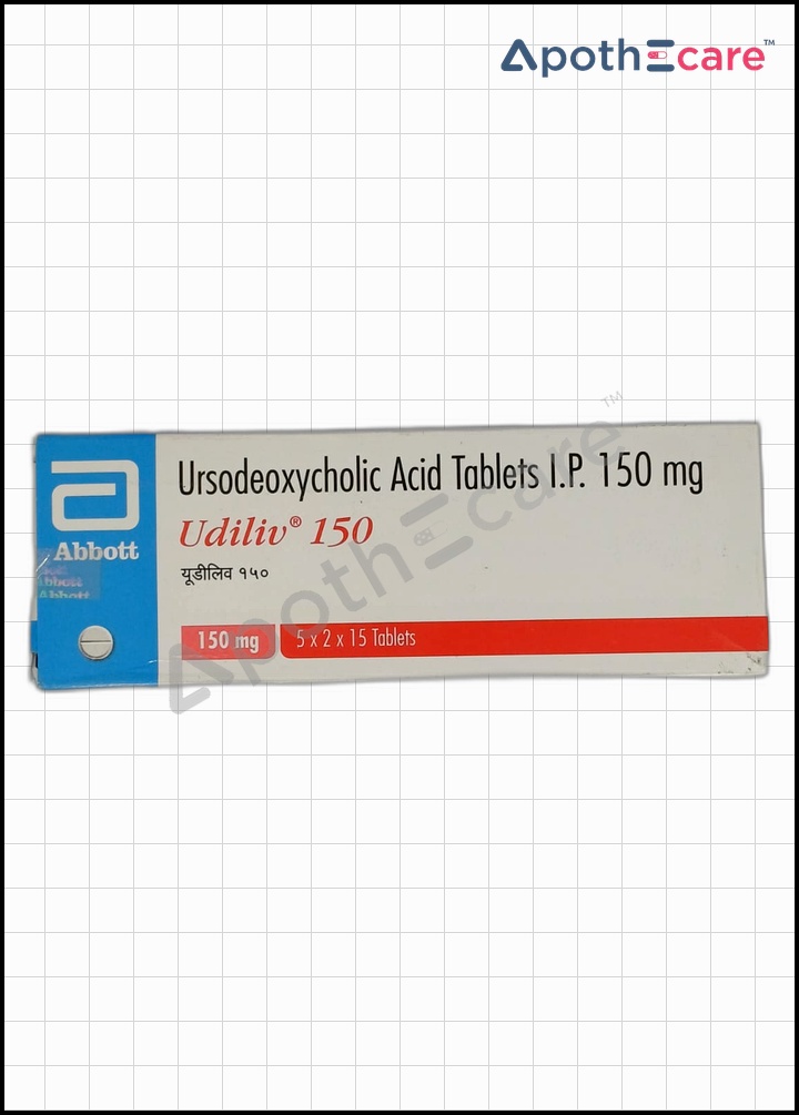 Udiliv-150mg-Tablet Used to Treat Cholesterol gallstones, Primary Biliary Cholangitis