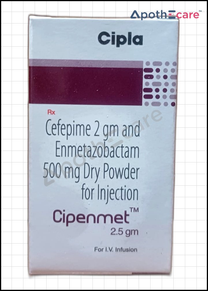 cipenment-2.5g-injection used to treat Pneumonia, Peritonitis and Appendicitis, Skin and soft tissue infections