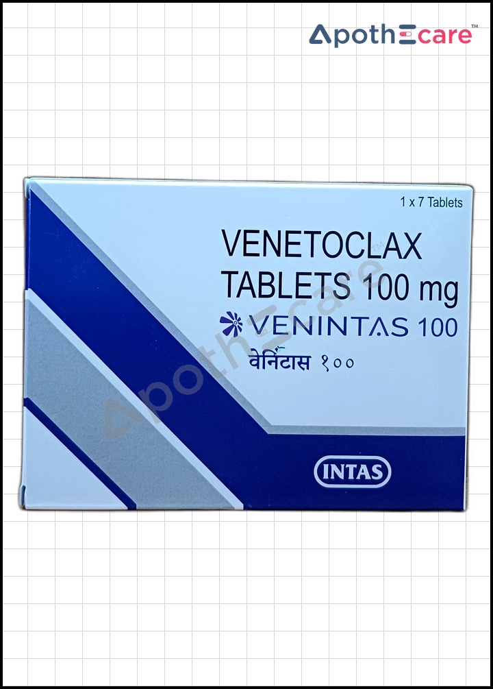 Venintas 100mg Tablet Used to Treat Chronic lymphocytic leukaemia, Acute myeloid leukaemia