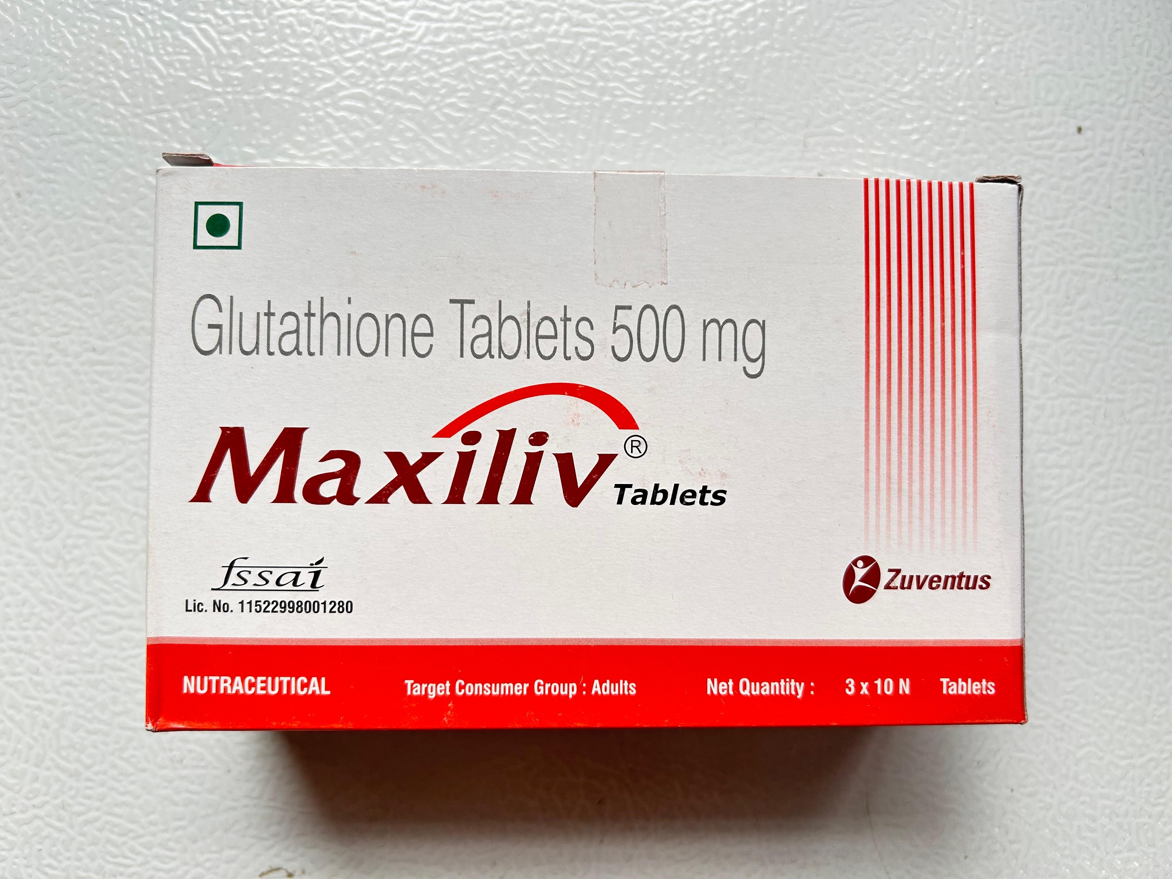 Maxiliv 500mg Tablet is used to help liver detoxification.